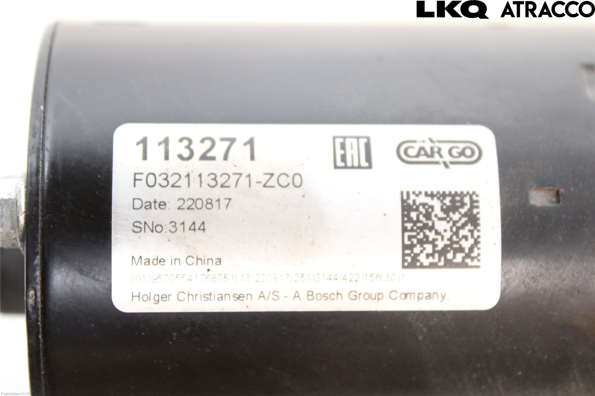 Toyota COROLLA 02-07 Startmotor