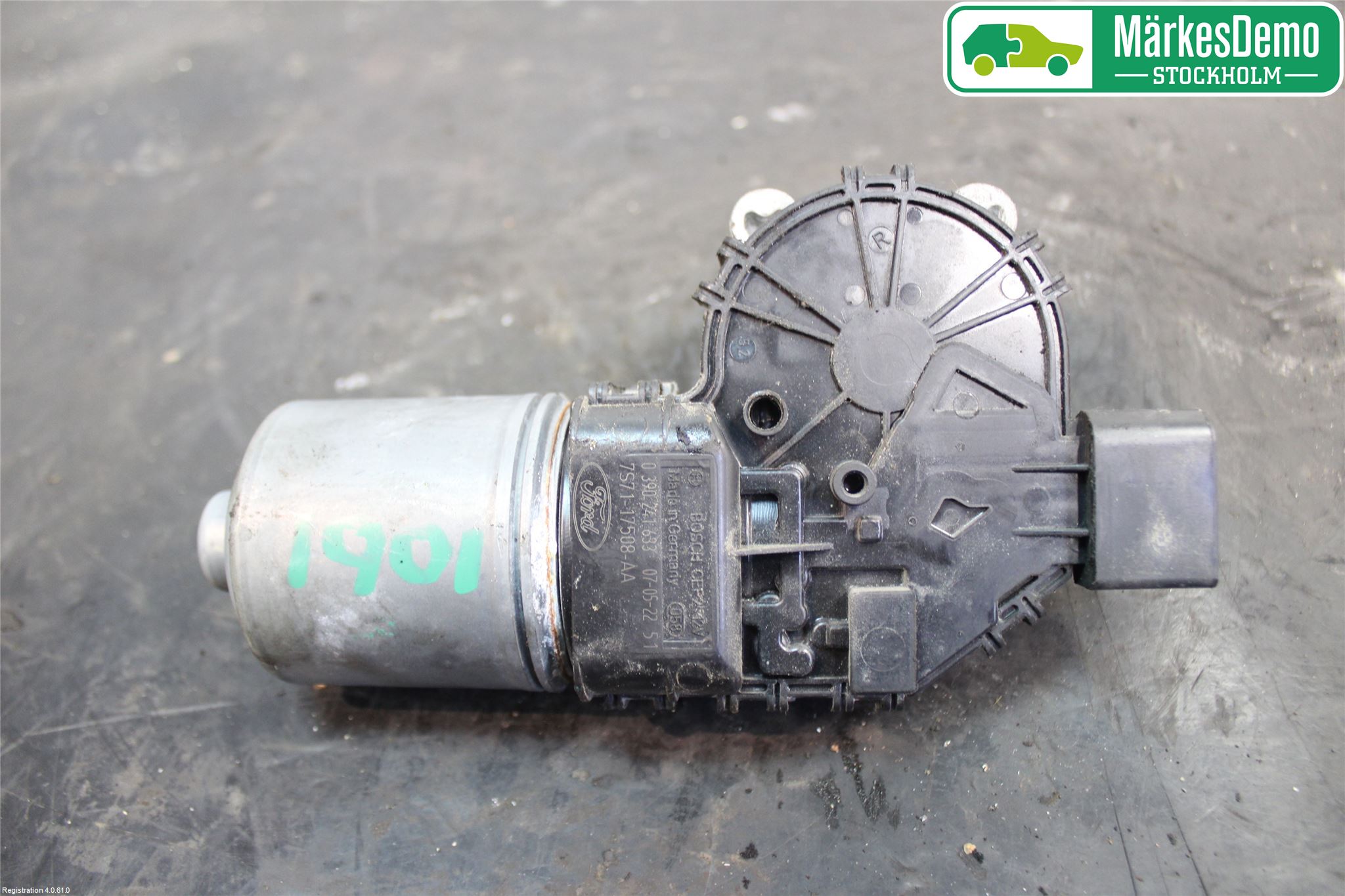 Ford MONDEO 07-15 Torkarmotor Vindruta