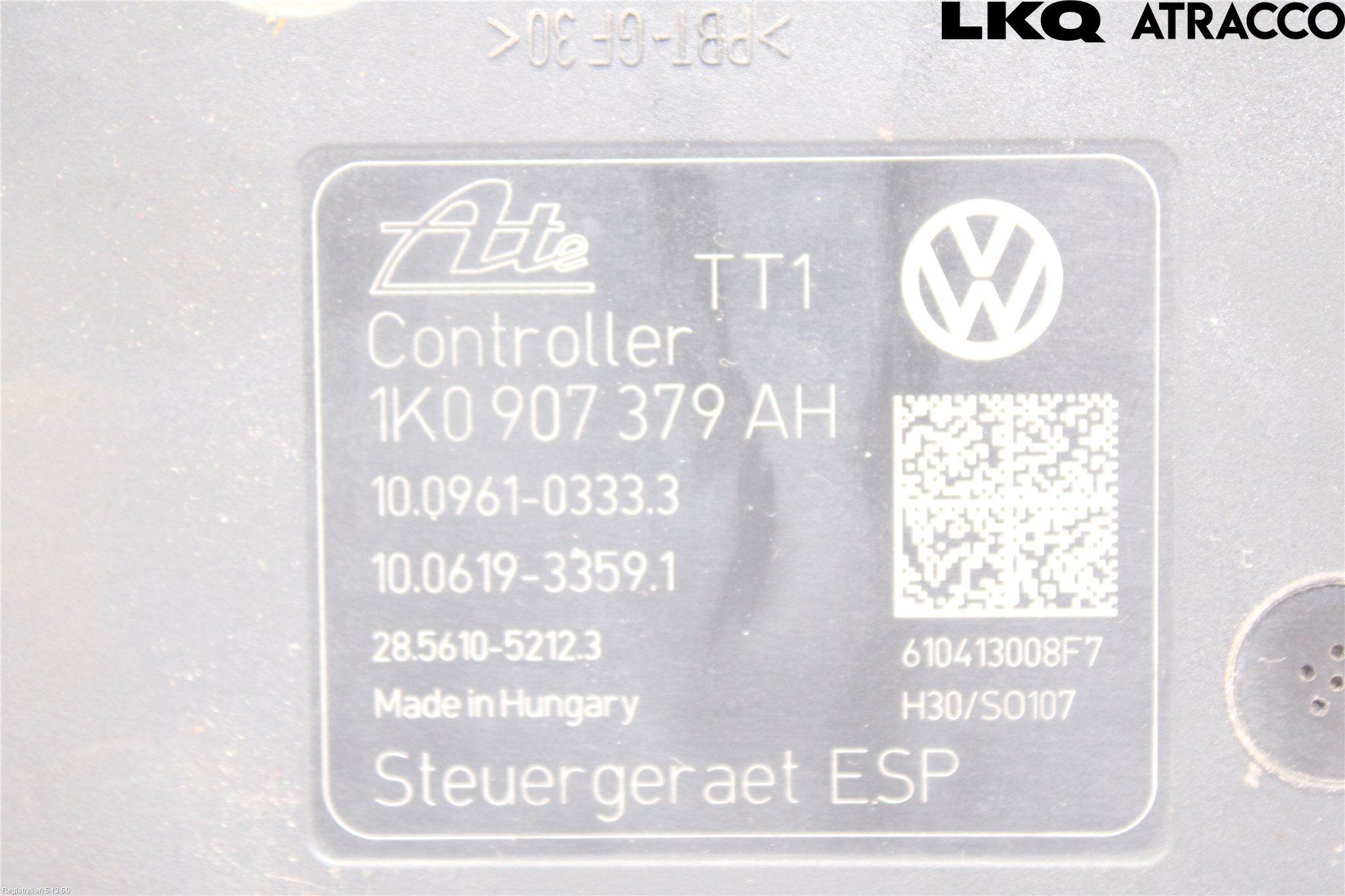 Volkswagen VW GOLF VI 09-13 Abs Hydraulaggregat
