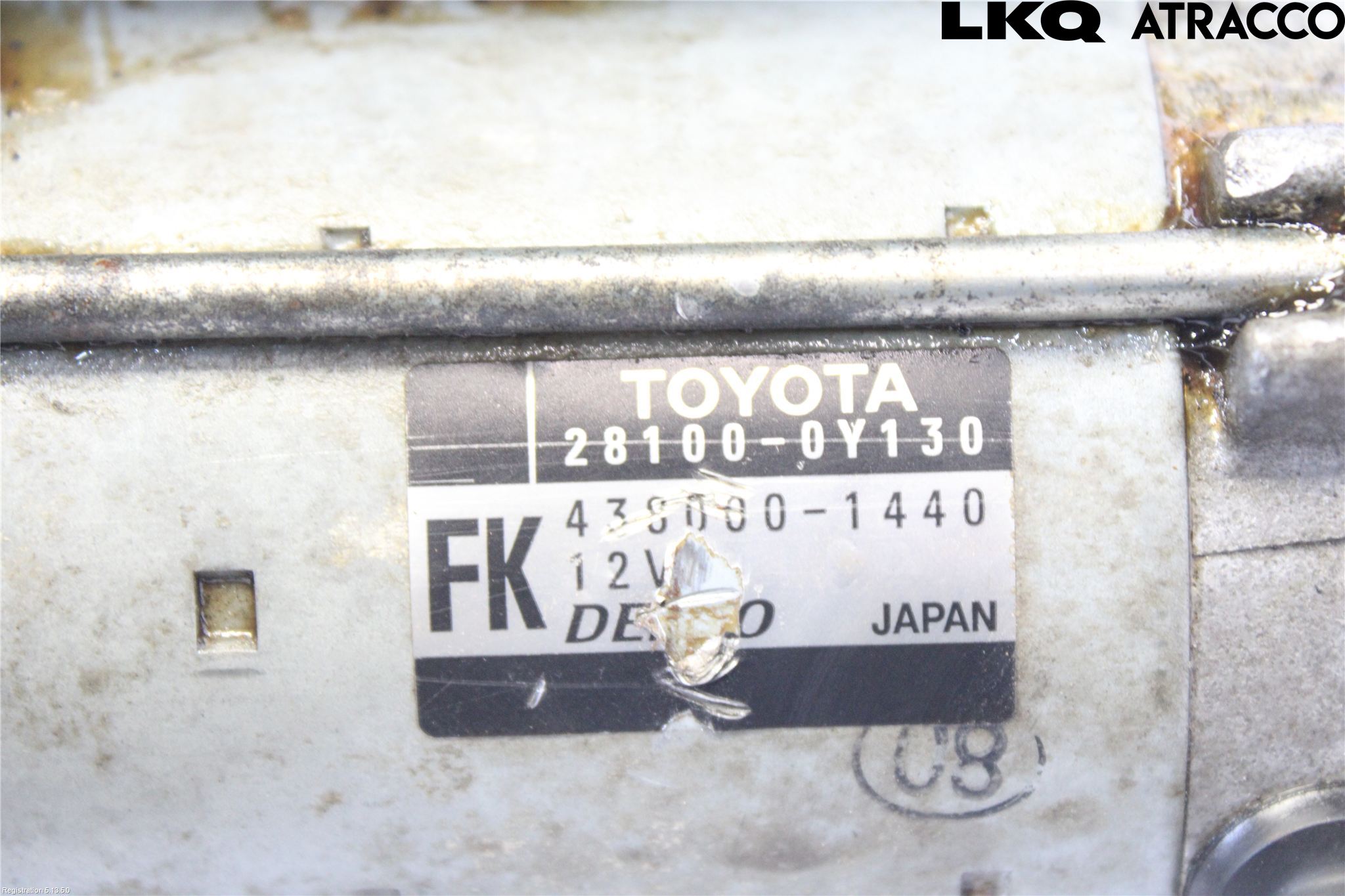 Toyota YARIS XP130 15-20 Startmotor
