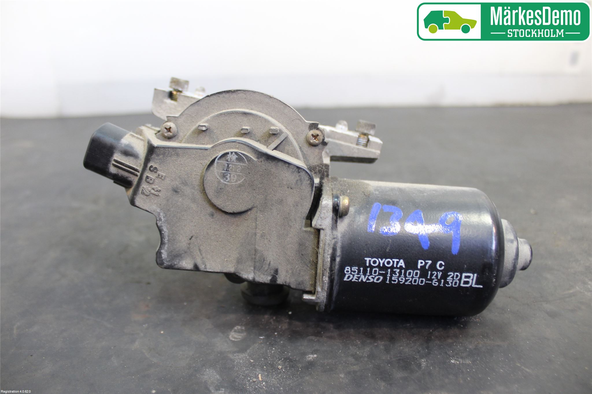 Toyota COROLLA VERSO 02-04 Torkarmotor Vindruta