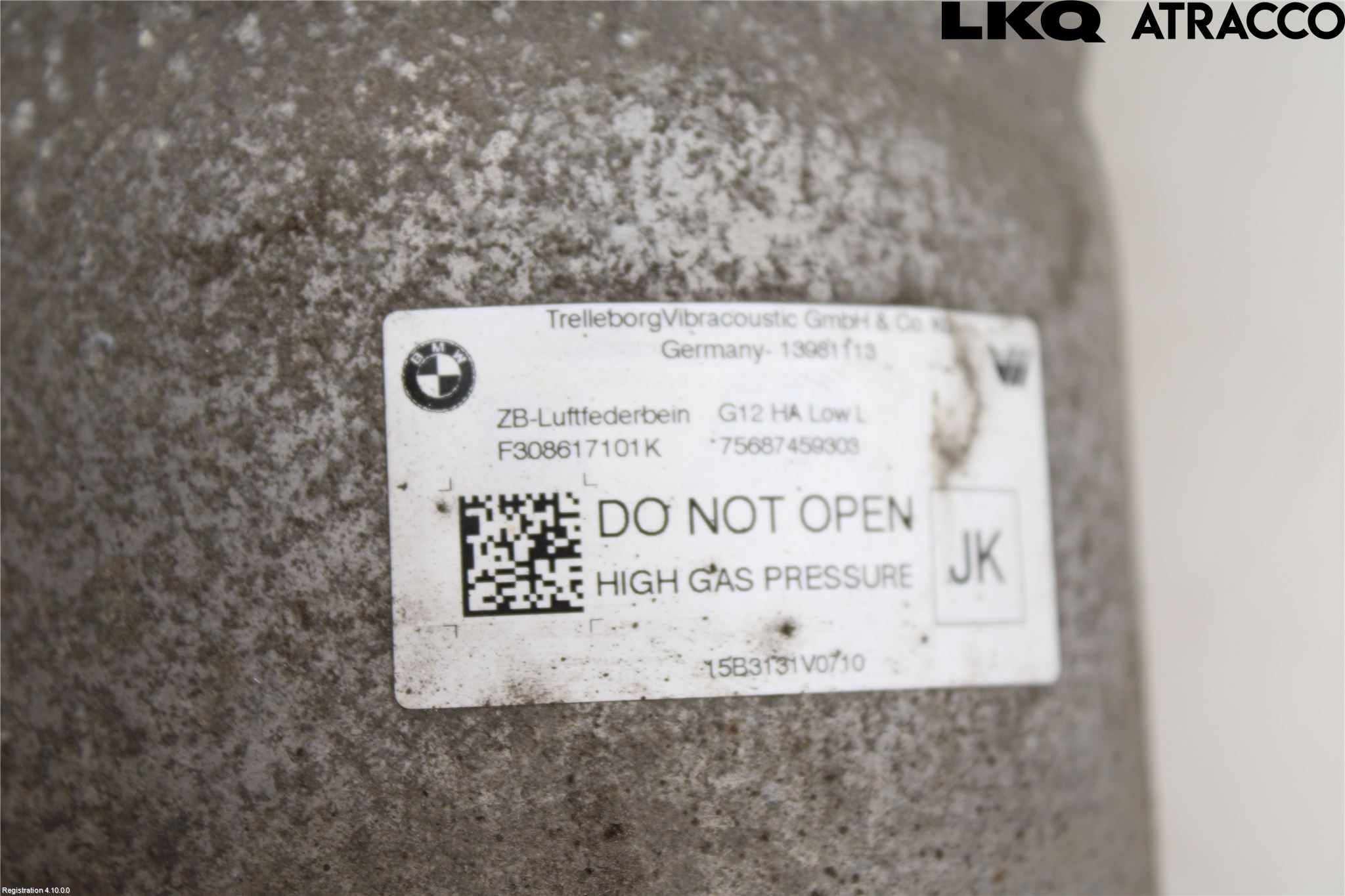 BMW 7 G11/G12 15-22 Fjäderben Bak Vänster