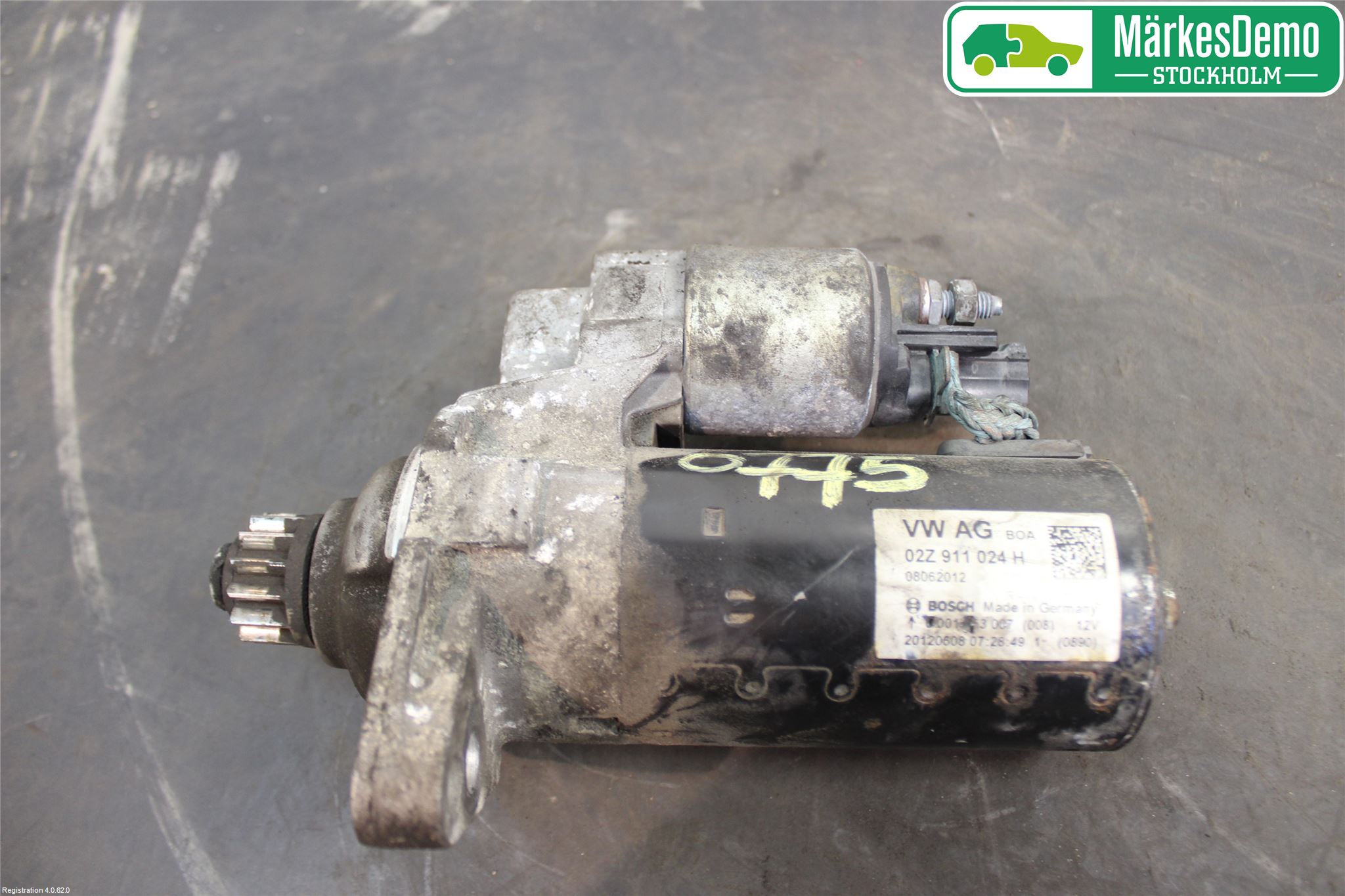 Audi A3/S3 05-13 Startmotor Diesel