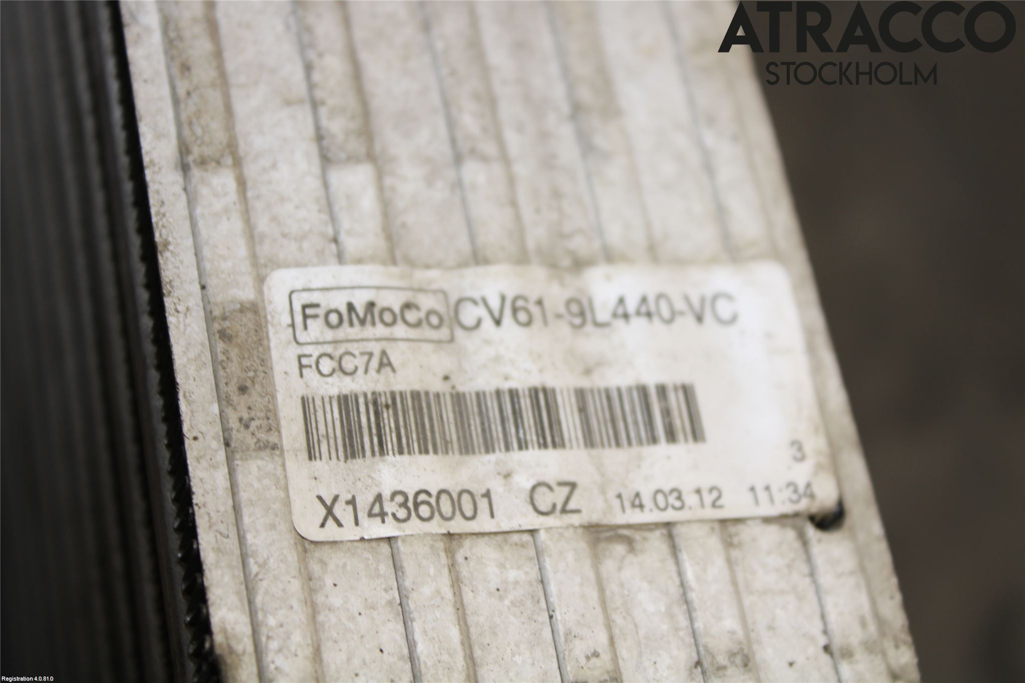 Ford FOCUS 11-14 Laddluft-Intercooler Kyl