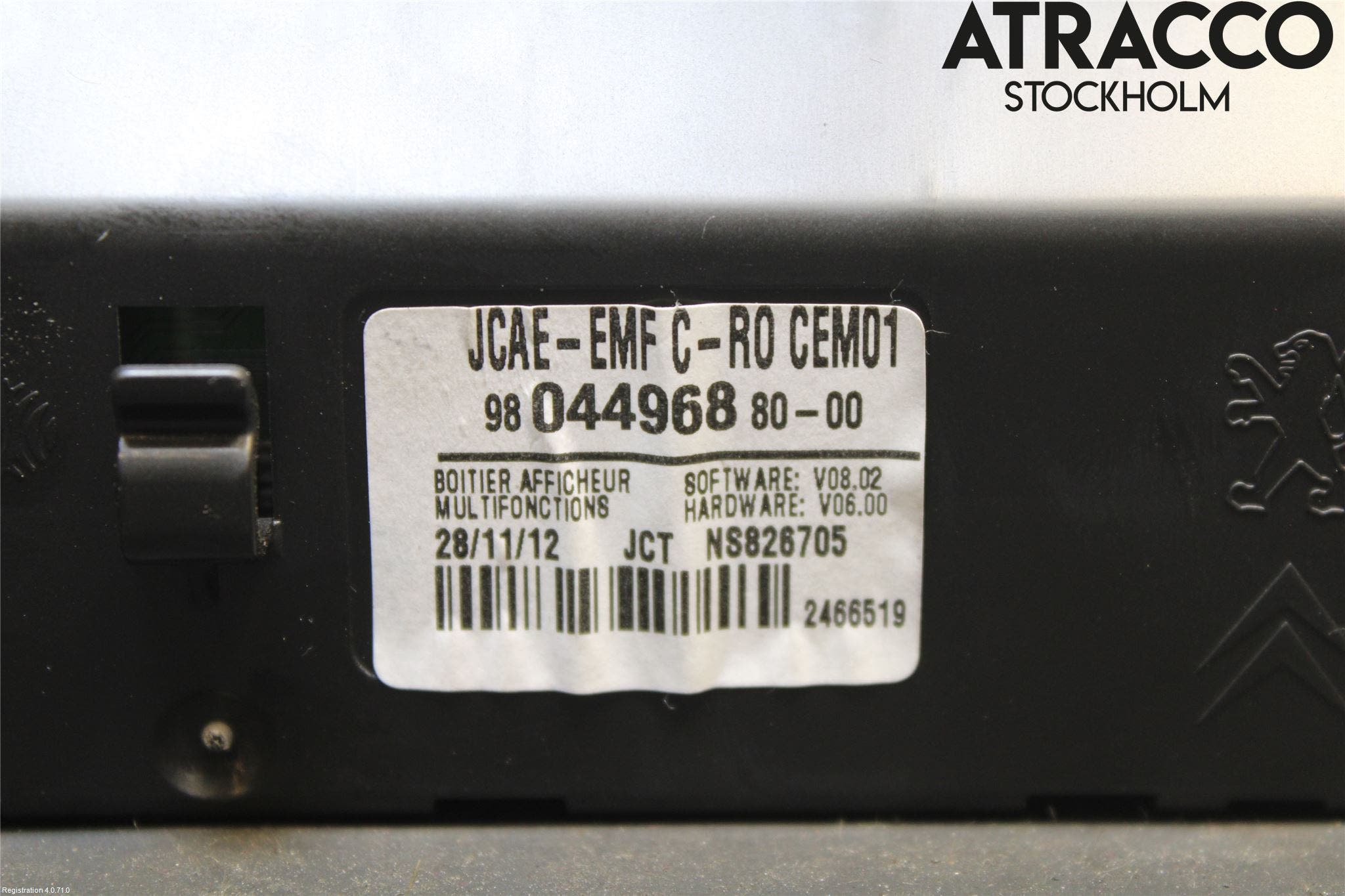 Citroen DS5 Färddator