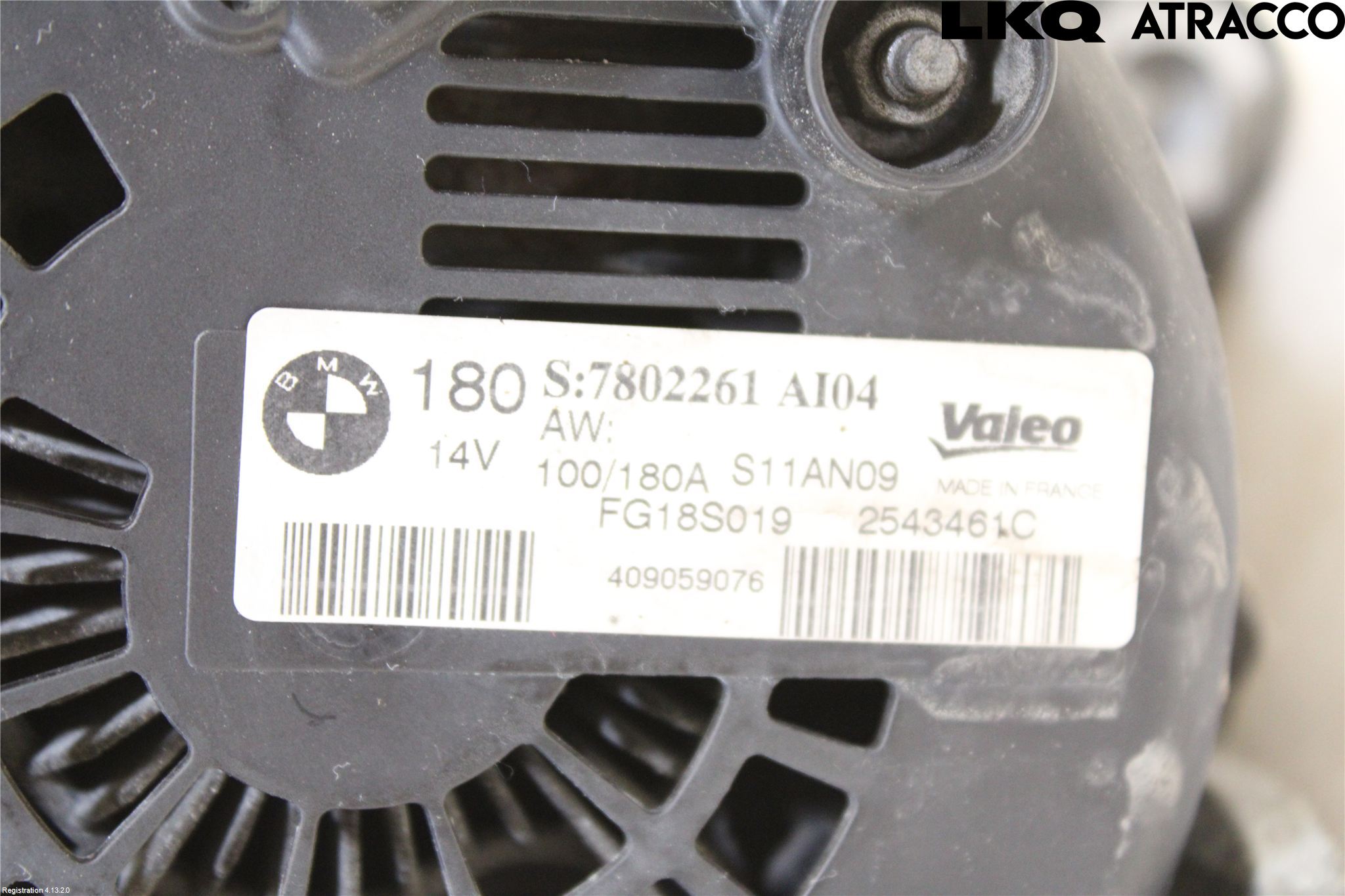 BMW 3 E90/91 SED/TOU 05-12 Generator