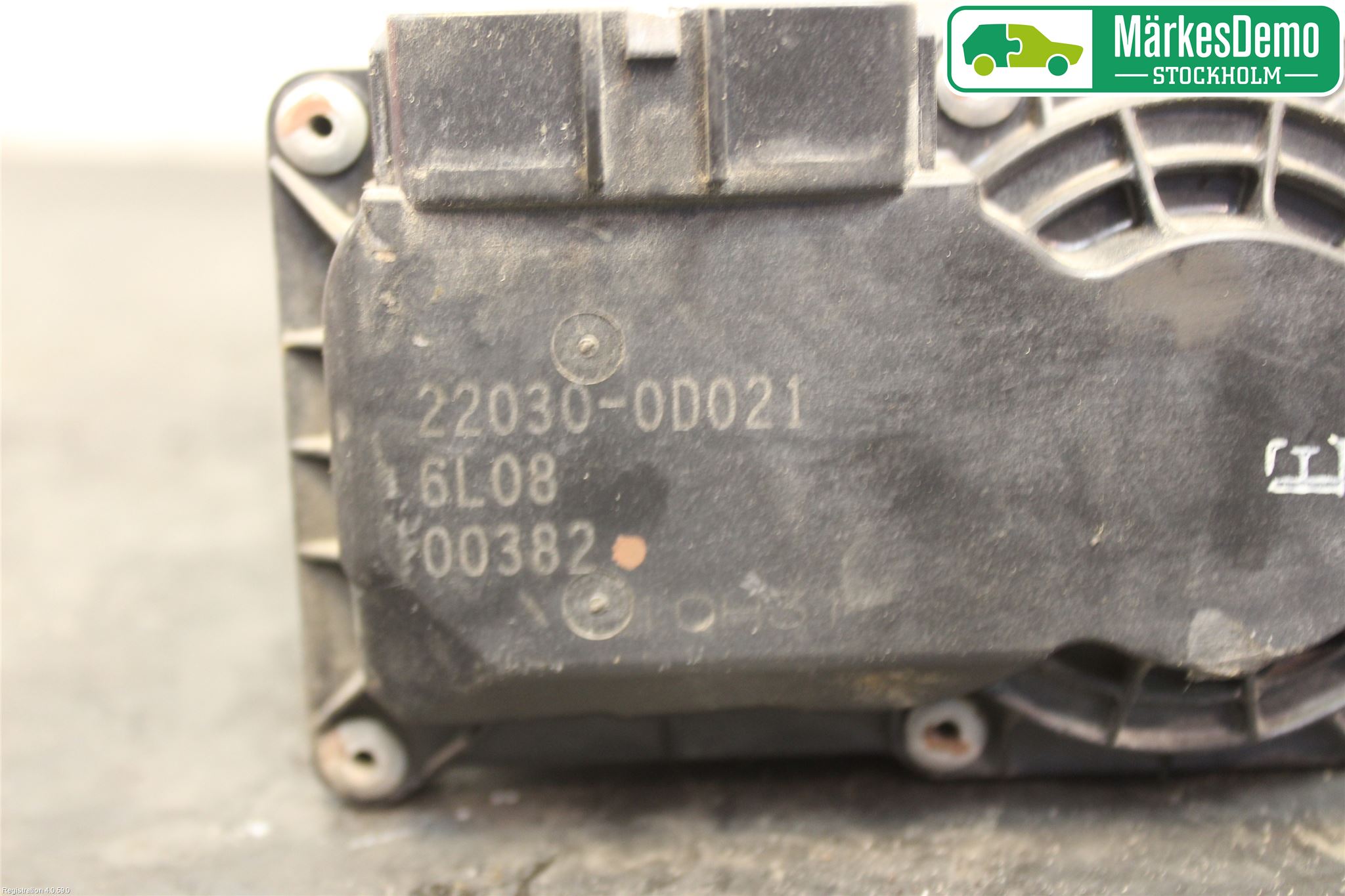 Toyota COROLLA 02-07 Injspjällhus