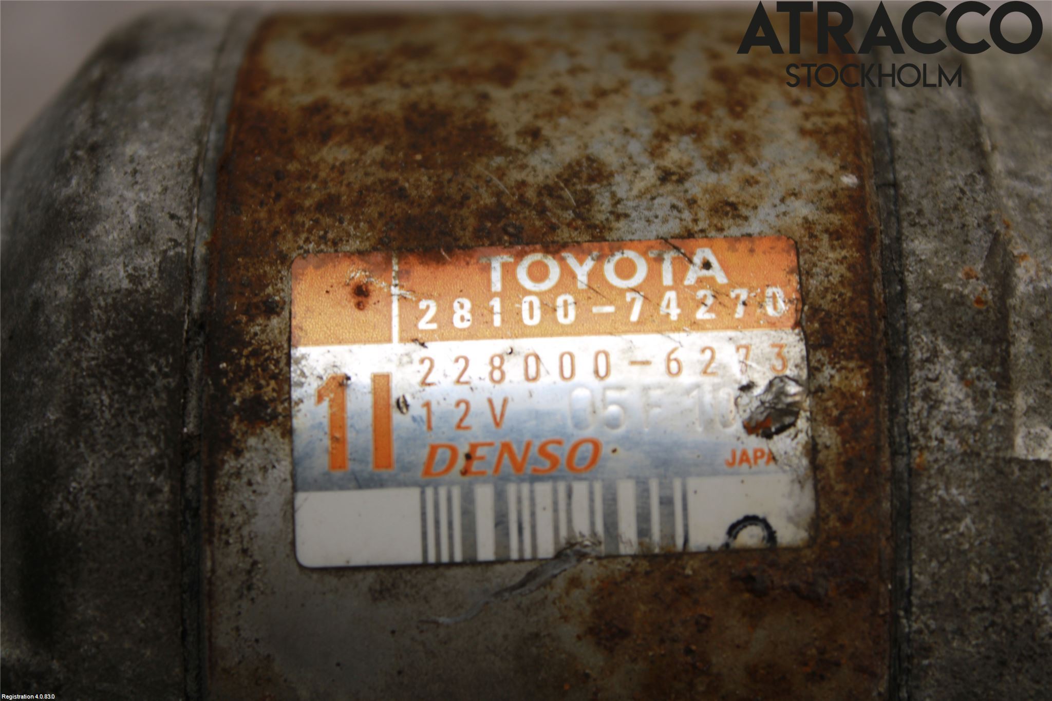 Toyota AVENSIS VERSO Startmotor