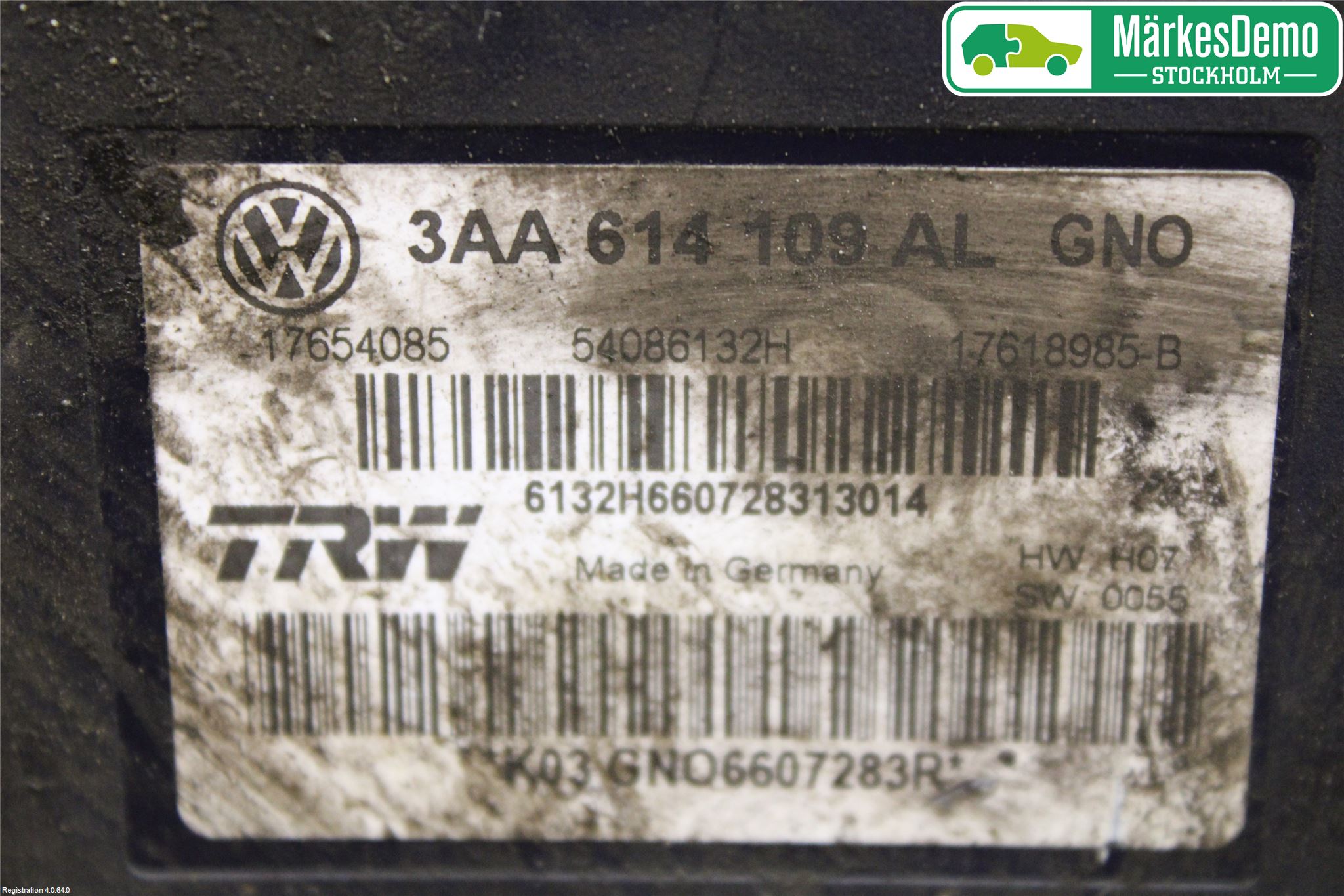 Volkswagen VW PASSAT 15-19 Abs Hydraulaggregat