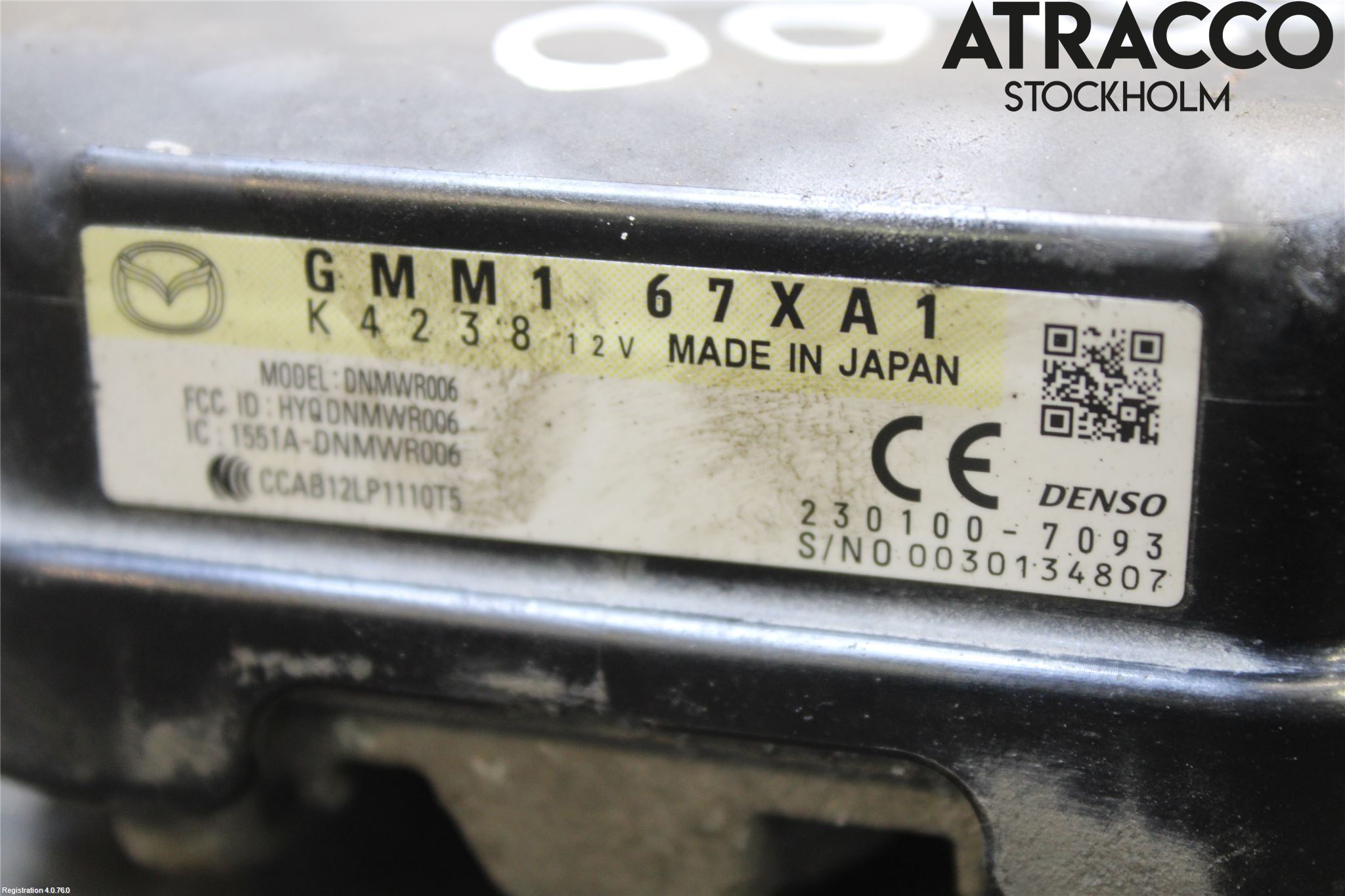 Mazda CX-3 Sensor Adaptiv Farthållare