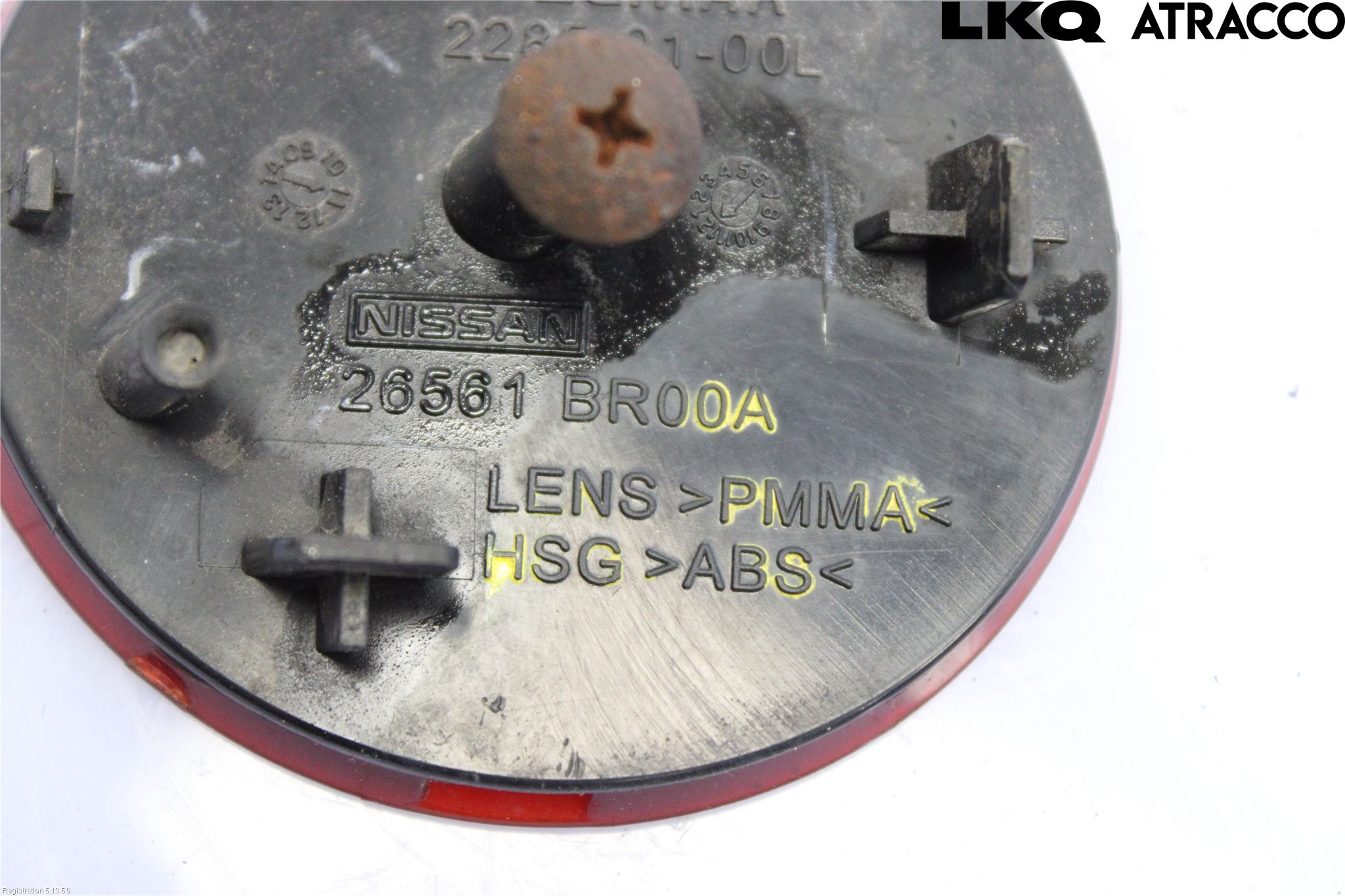 Nissan QASHQAI+2  10-14 Dimljus/Reflex Bak