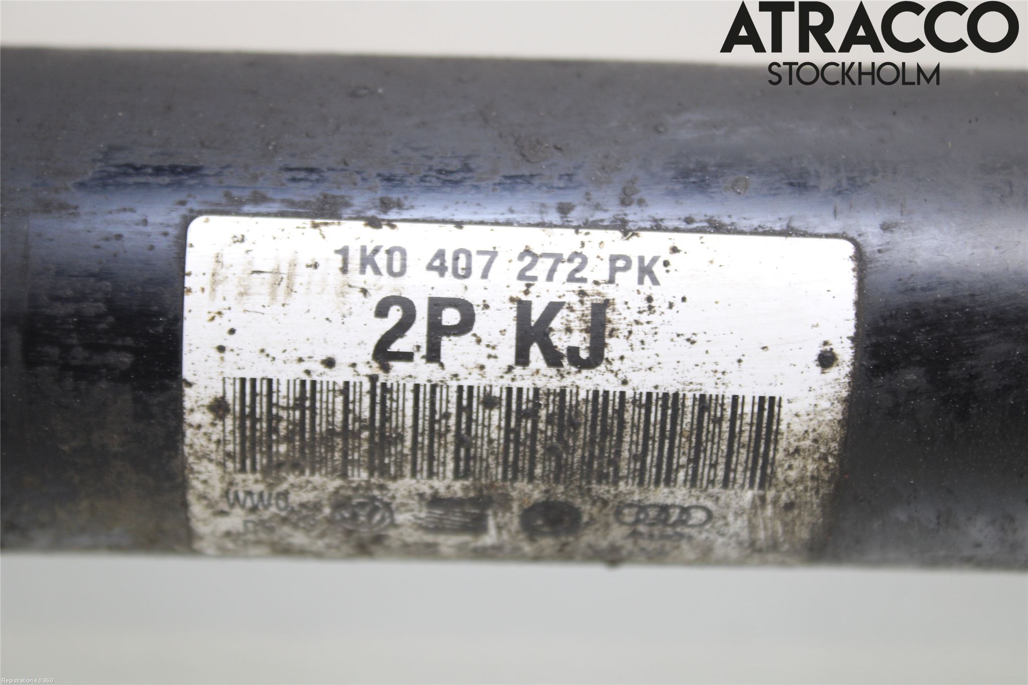 Volkswagen VW TOURAN 10-15 Drivaxel Fram Höger