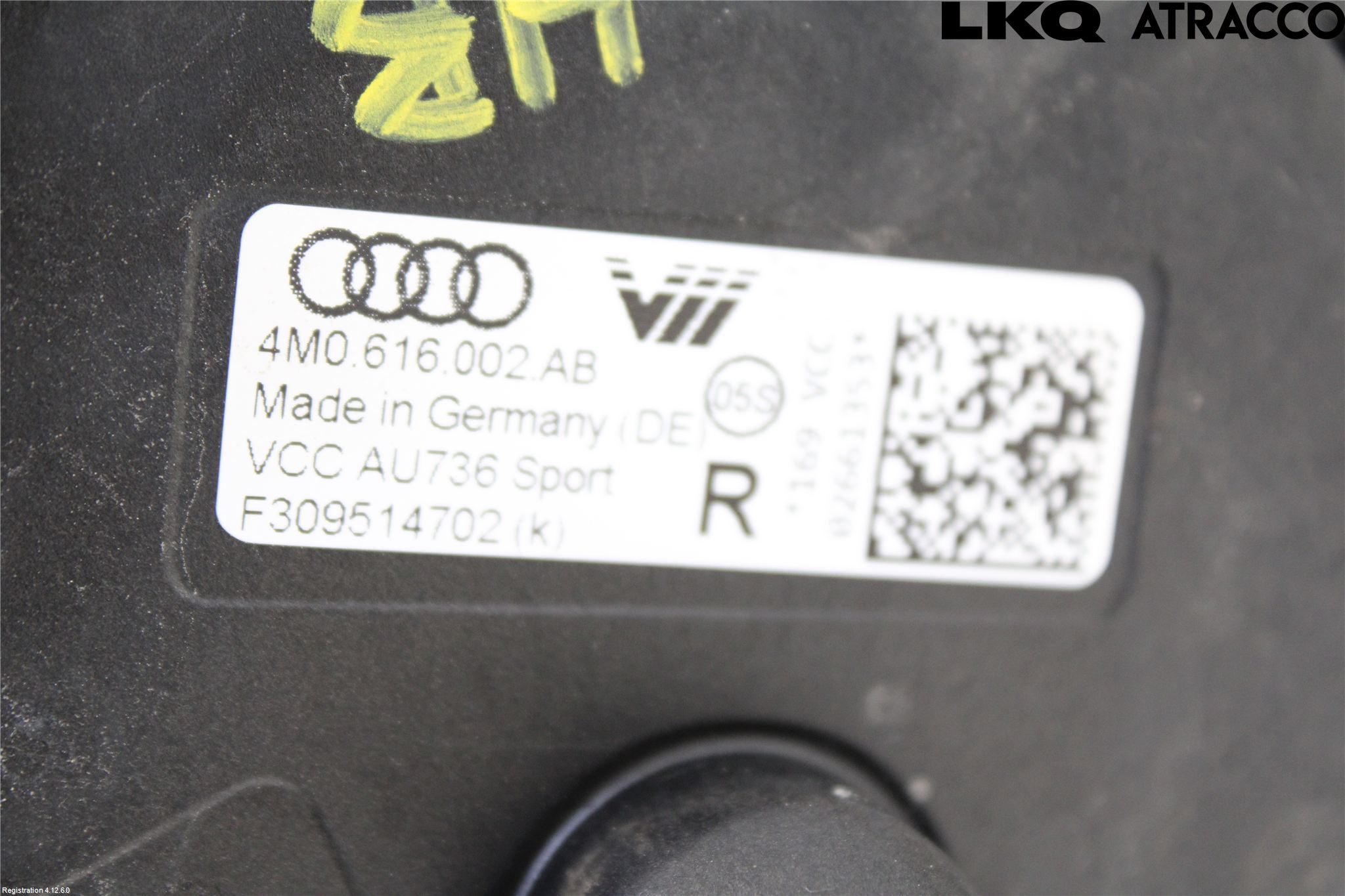Audi Q7/SQ7 Nivå-Luftfjädring Bälg