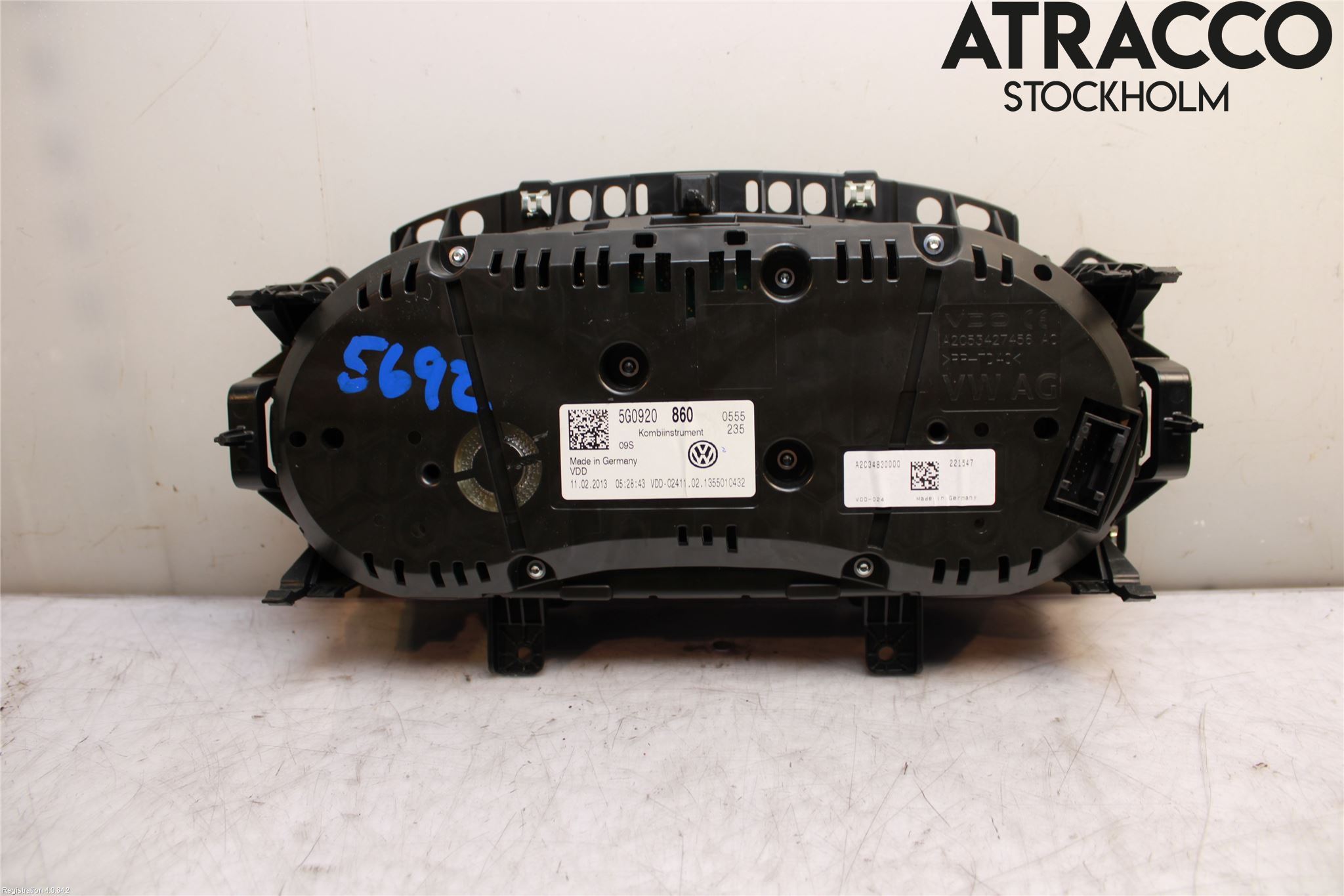 Volkswagen VW GOLF / E-GOLF VII 13-20 Instrument Komb