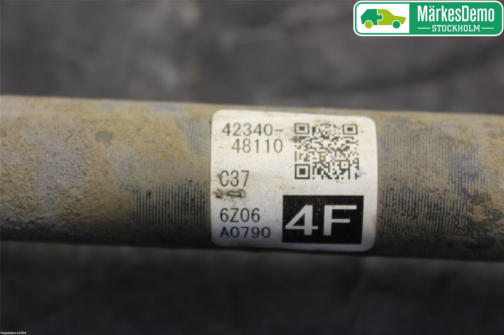 Toyota RAV4 13-18 Drivaxel Bak Vänster