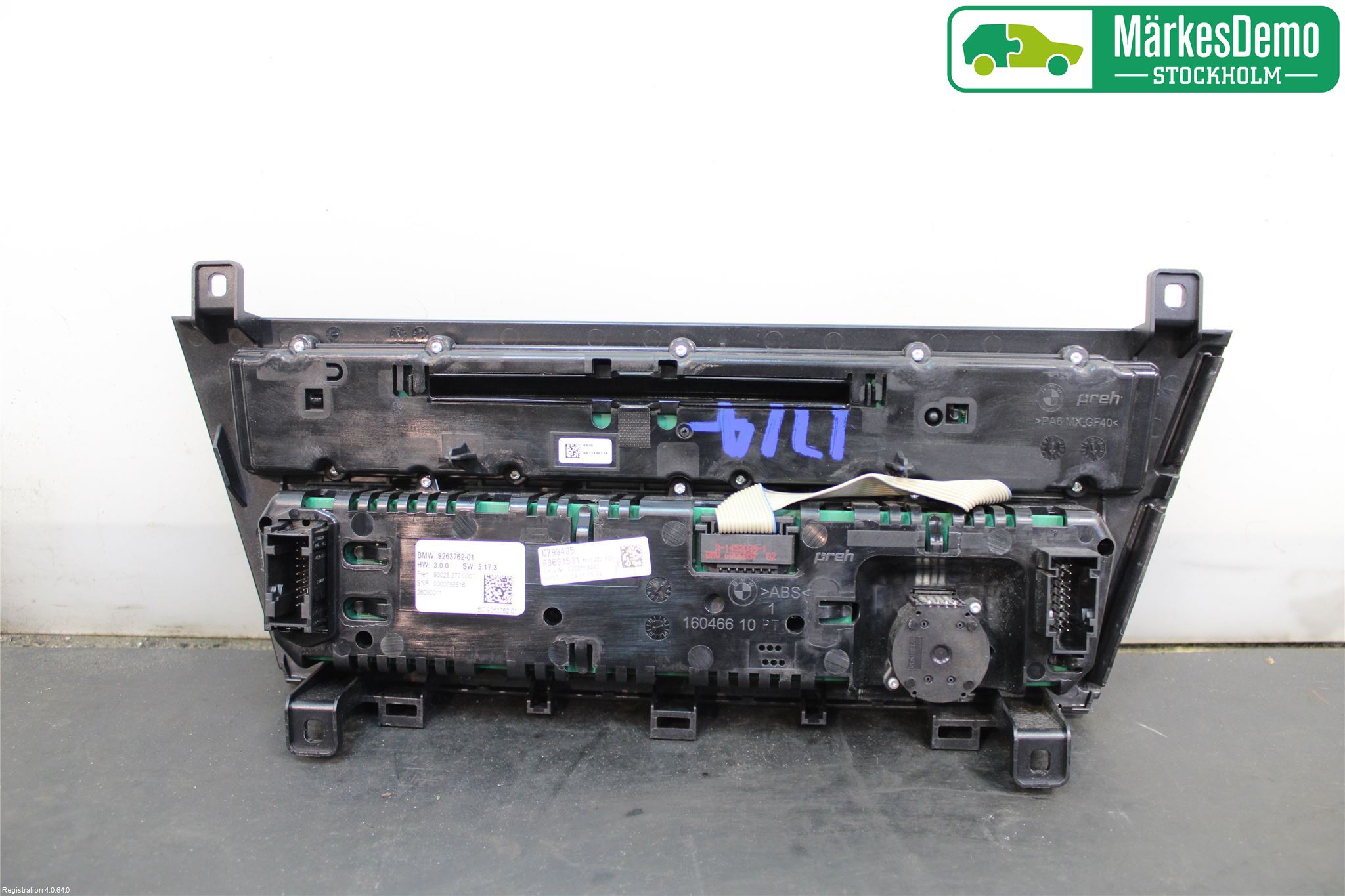 BMW 6 F12/F13 10-18 Ac Styrenhet Ac Manöveren