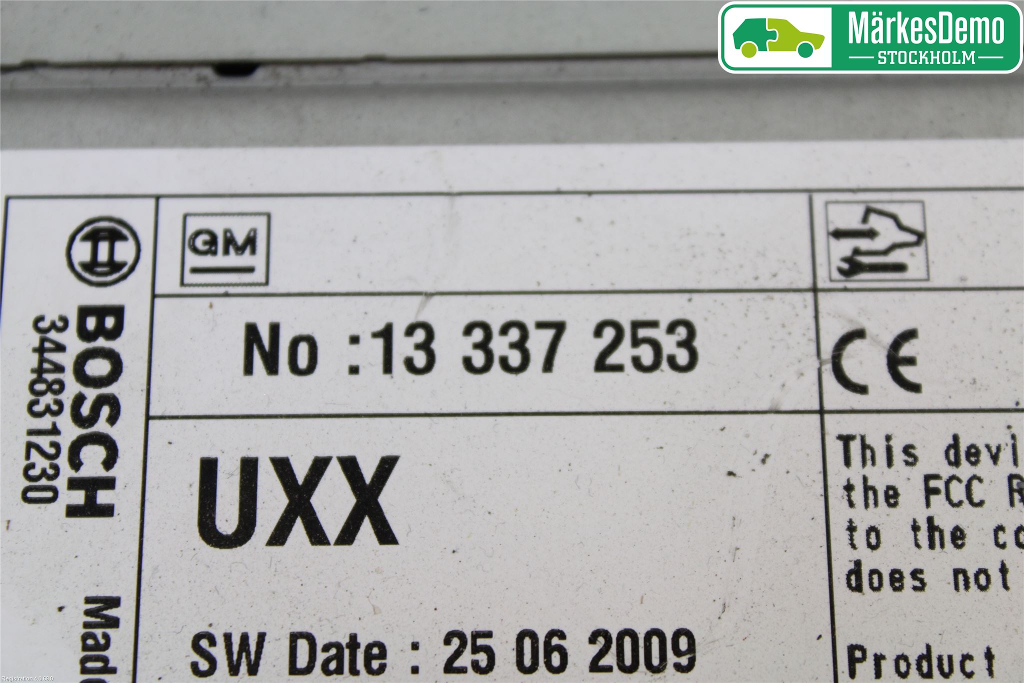 Opel INSIGNIA 09-16 Cd Radio - Multimediapanel