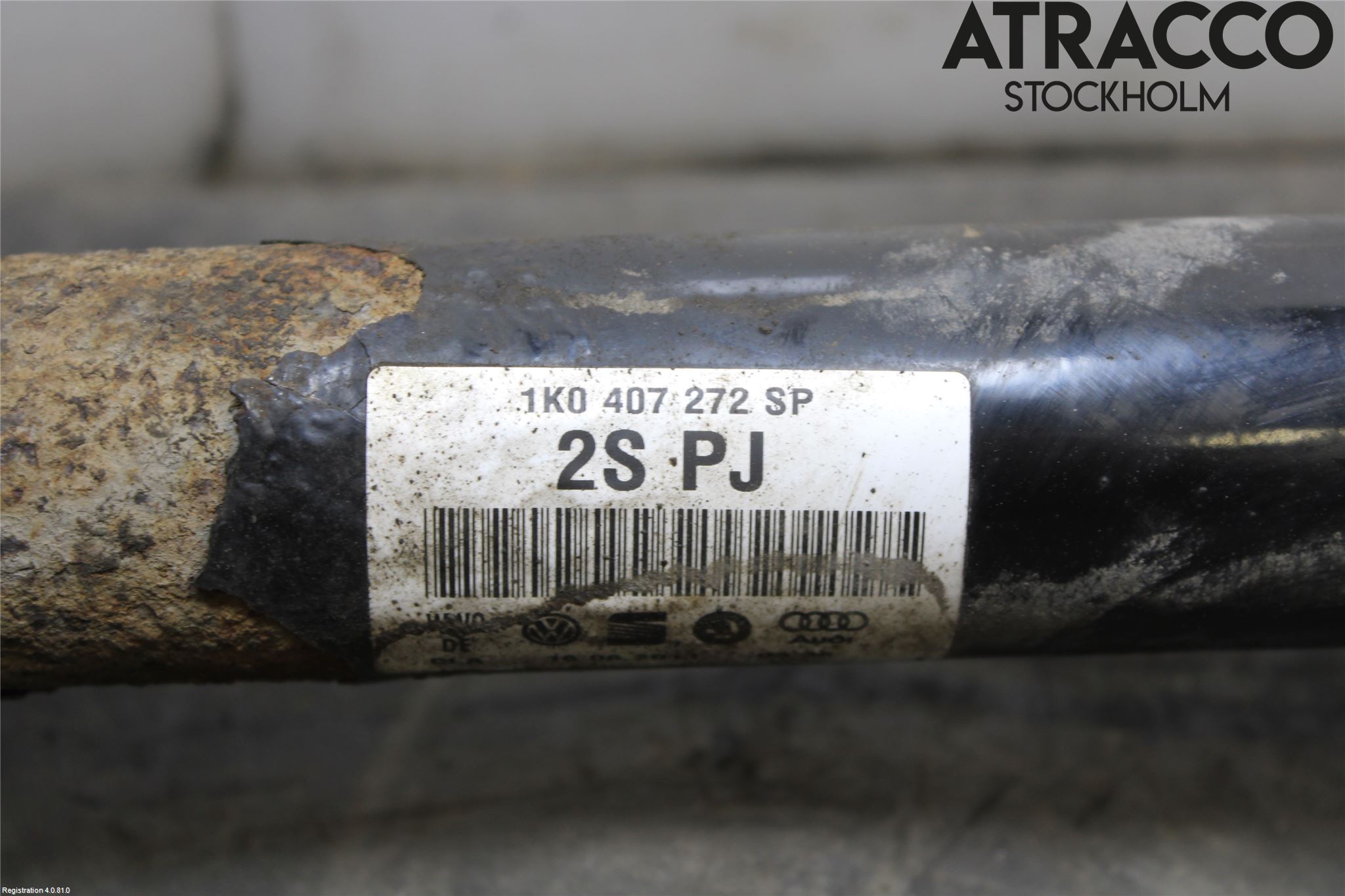 Audi A3/S3 05-13 Drivaxel Fram Höger