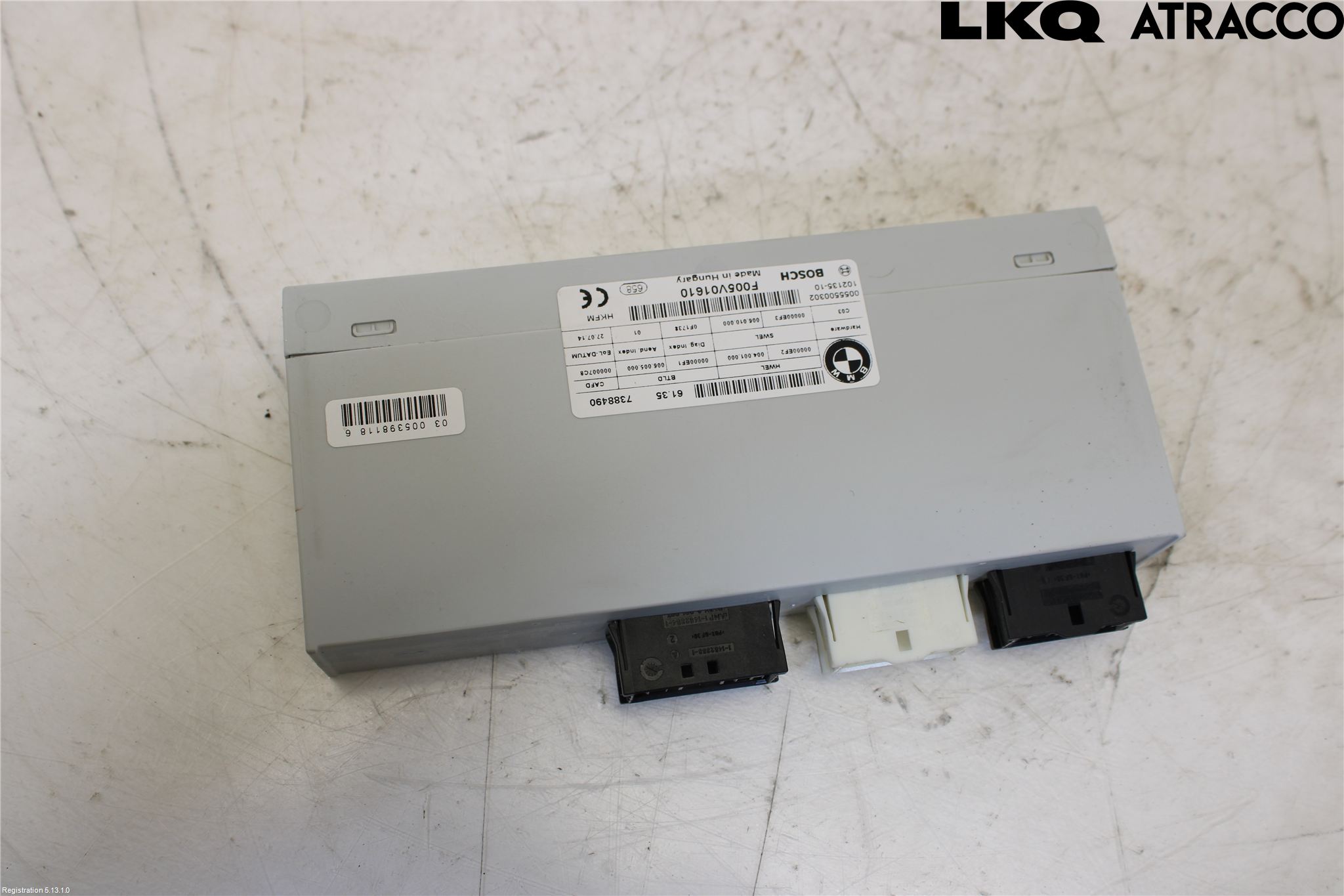 BMW 3 F30/F31/F80 12-19 Styrenhet Baklucka