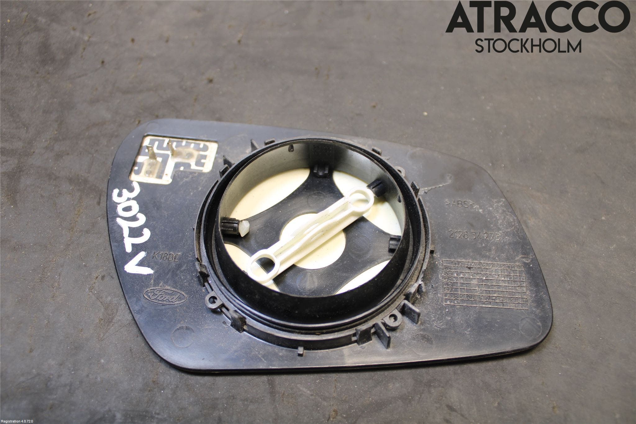 Ford FOCUS 04-07 Spegelglas Vä