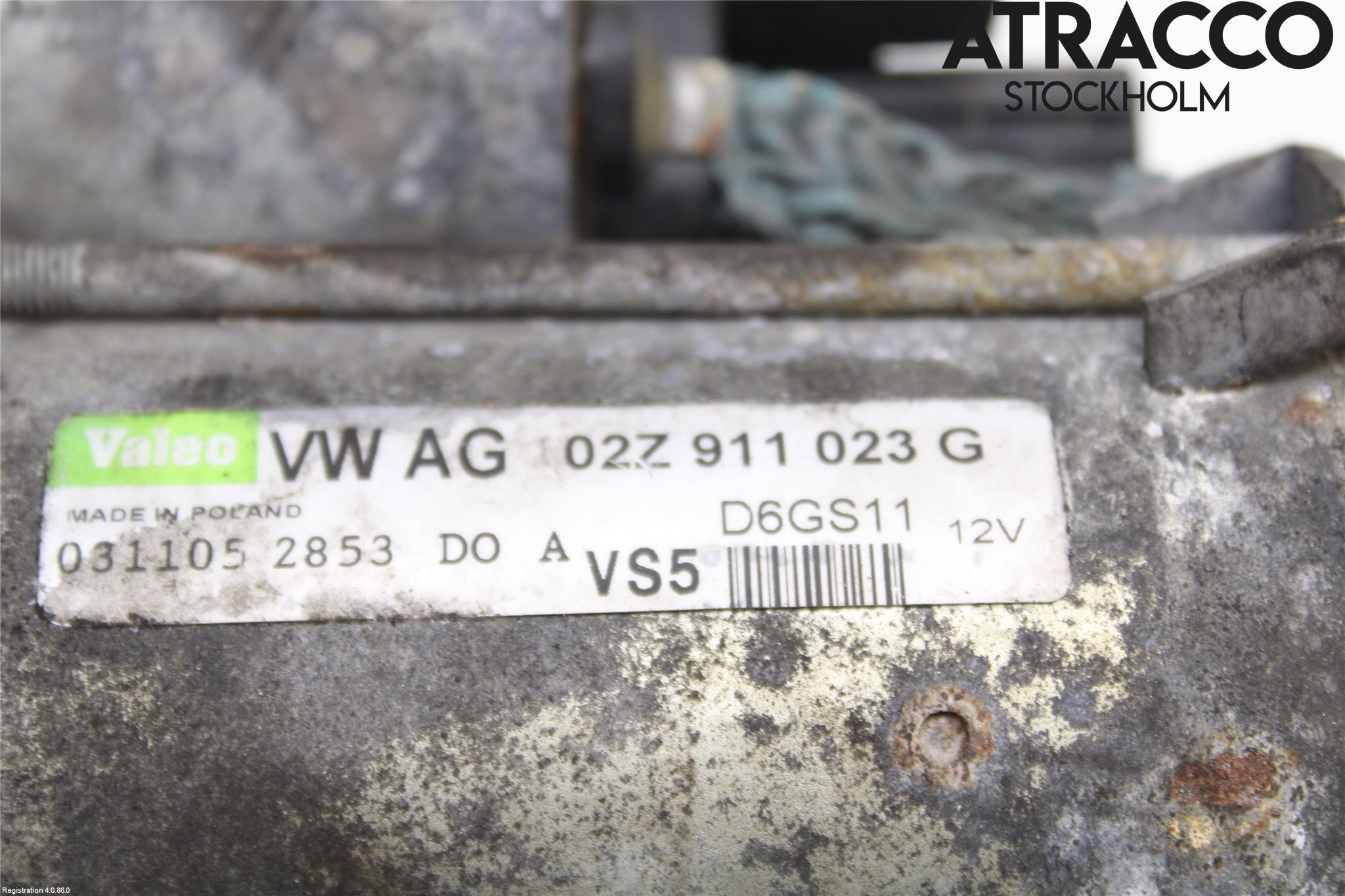 Volkswagen VW PASSAT 05-11 Startmotor