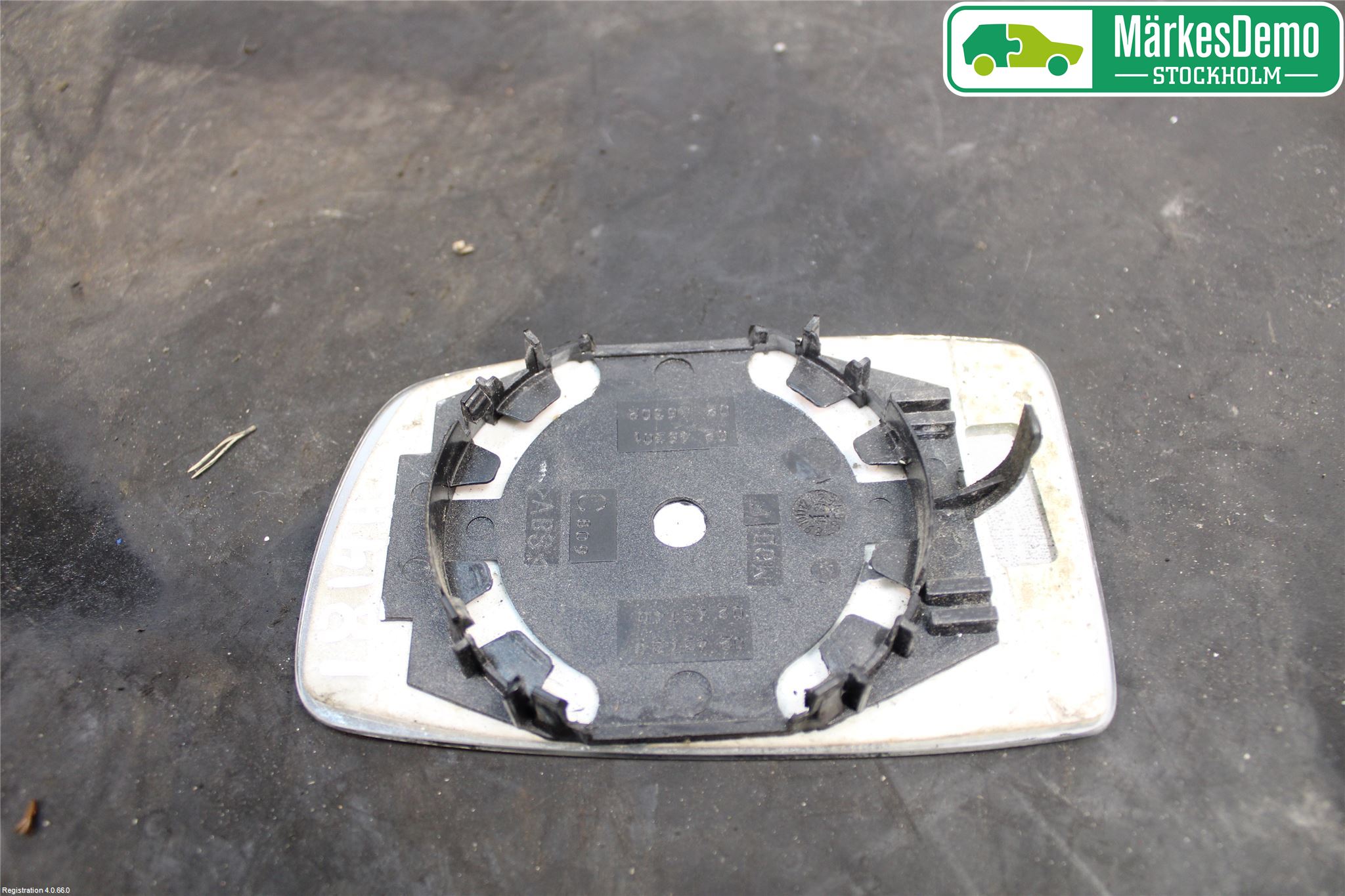 Fiat PANDA 04-11 Spegelglas Hö