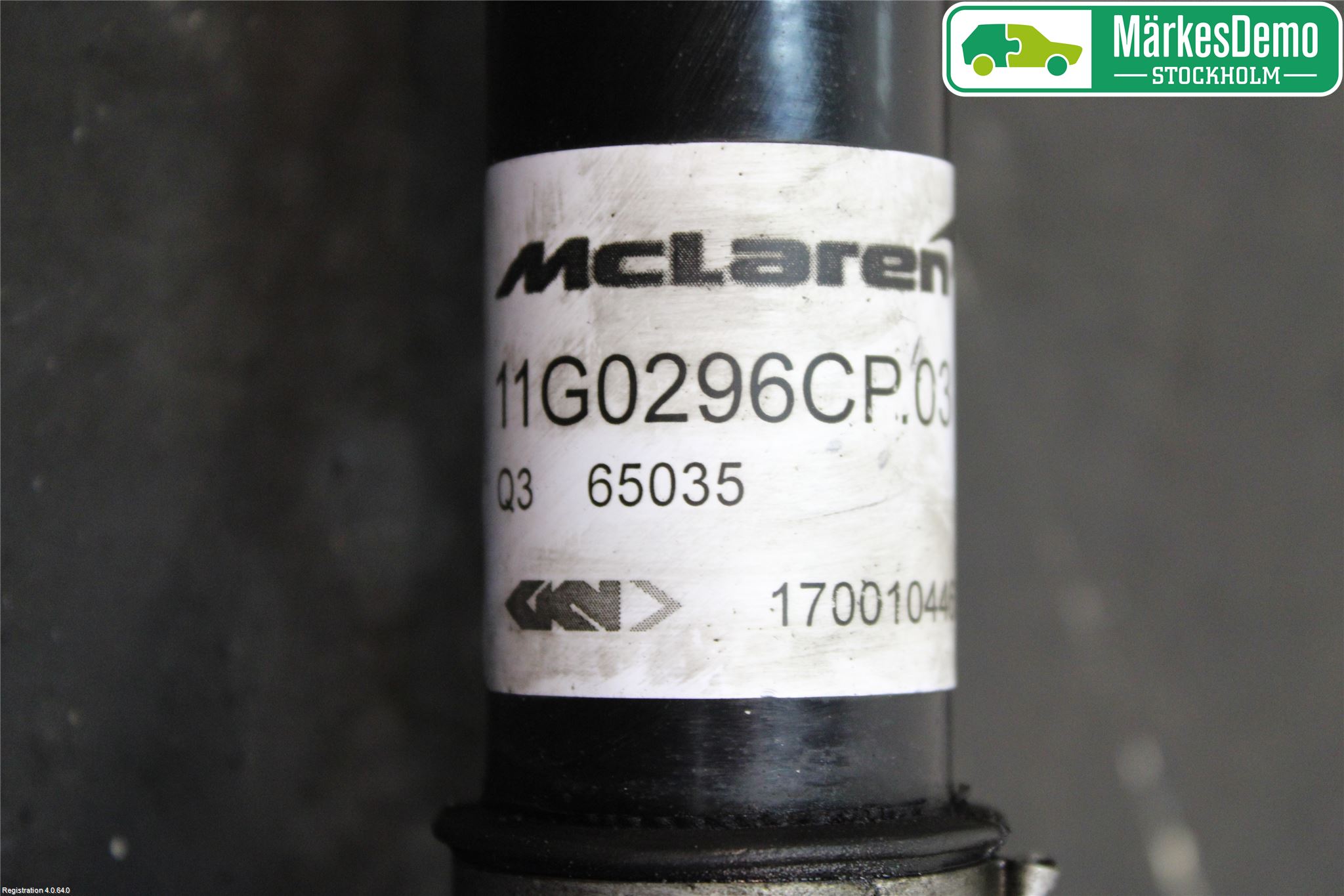 McLAREN Drivaxel Bak Höger