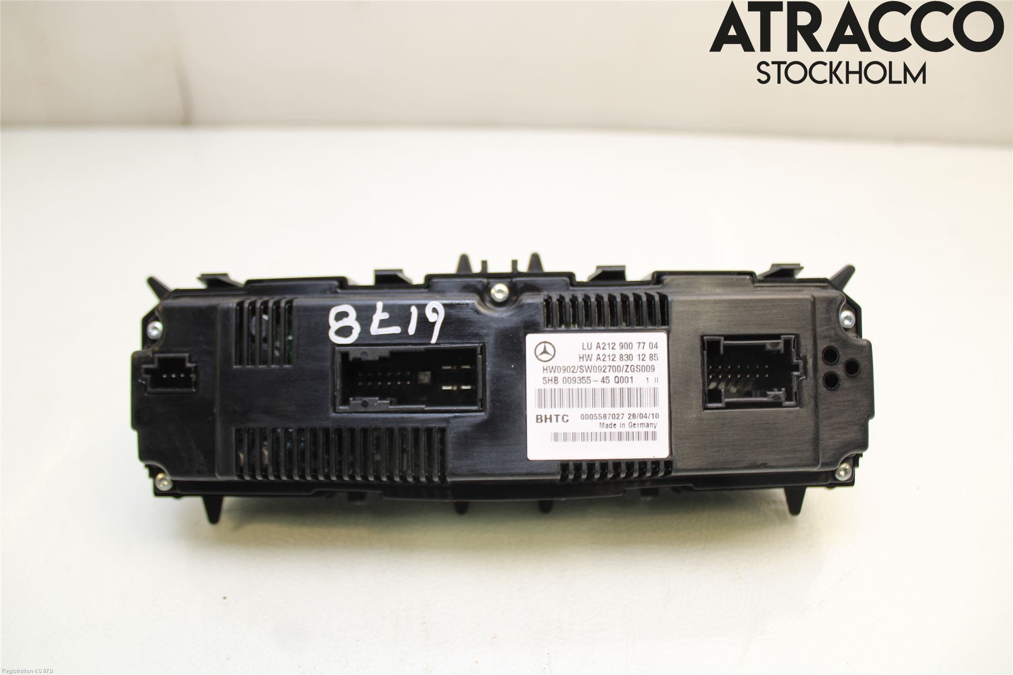 Mercedes-Benz MB E-KLASS (W212) 09-16 Ac Styrenhet Ac Manöveren