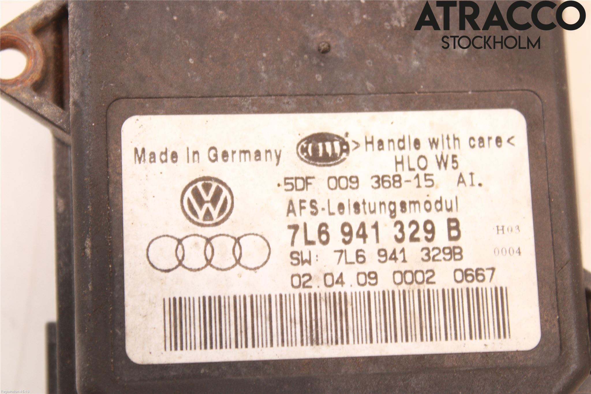 Audi A3/S3 05-13 Styrenhet Strålkastare