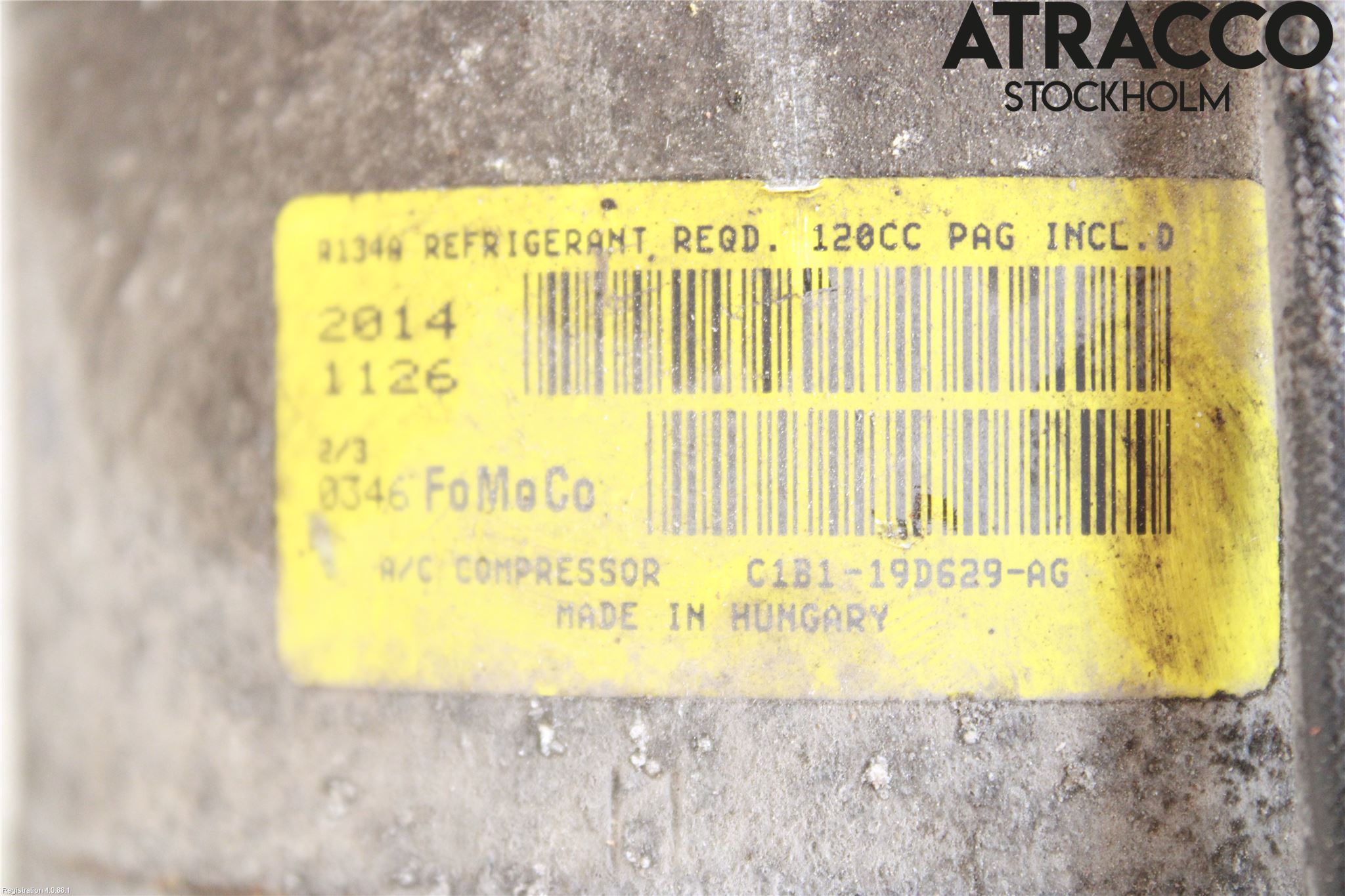 Ford FIESTA 13-17 Ac Kompressor