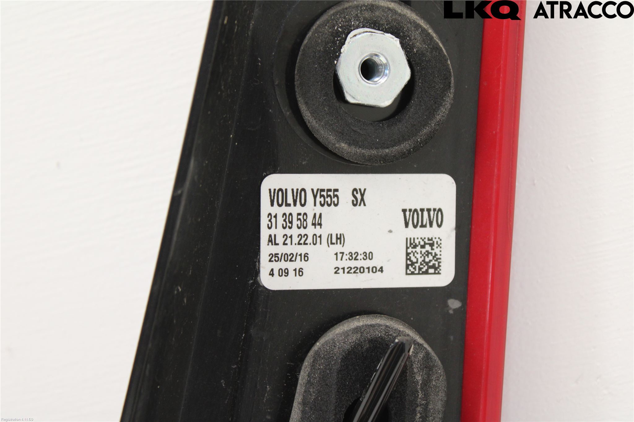 Volvo V40 12-19 Bakljus Vänster