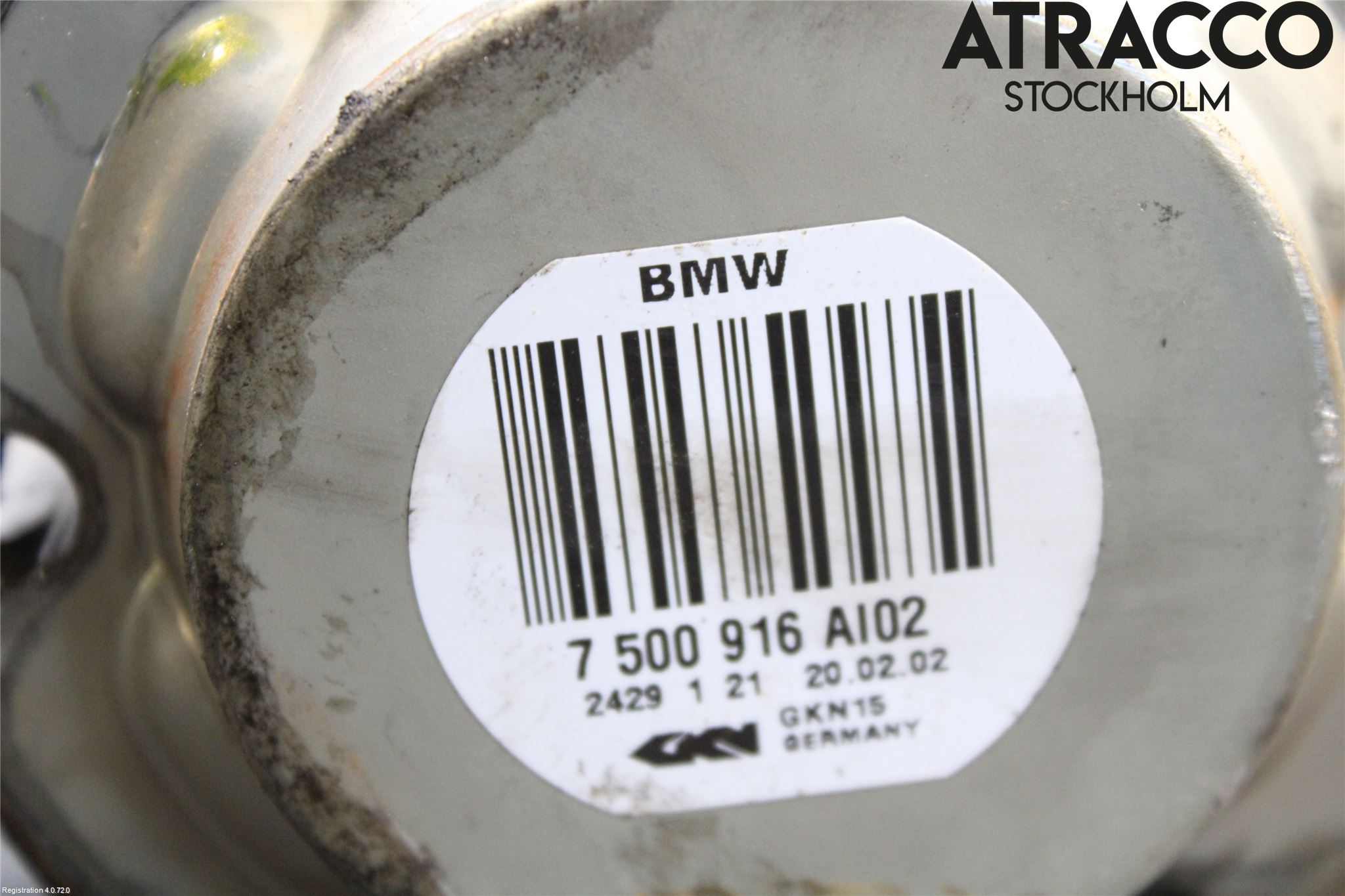 BMW X5 E53     99-06 Drivaxel Bak Vänster