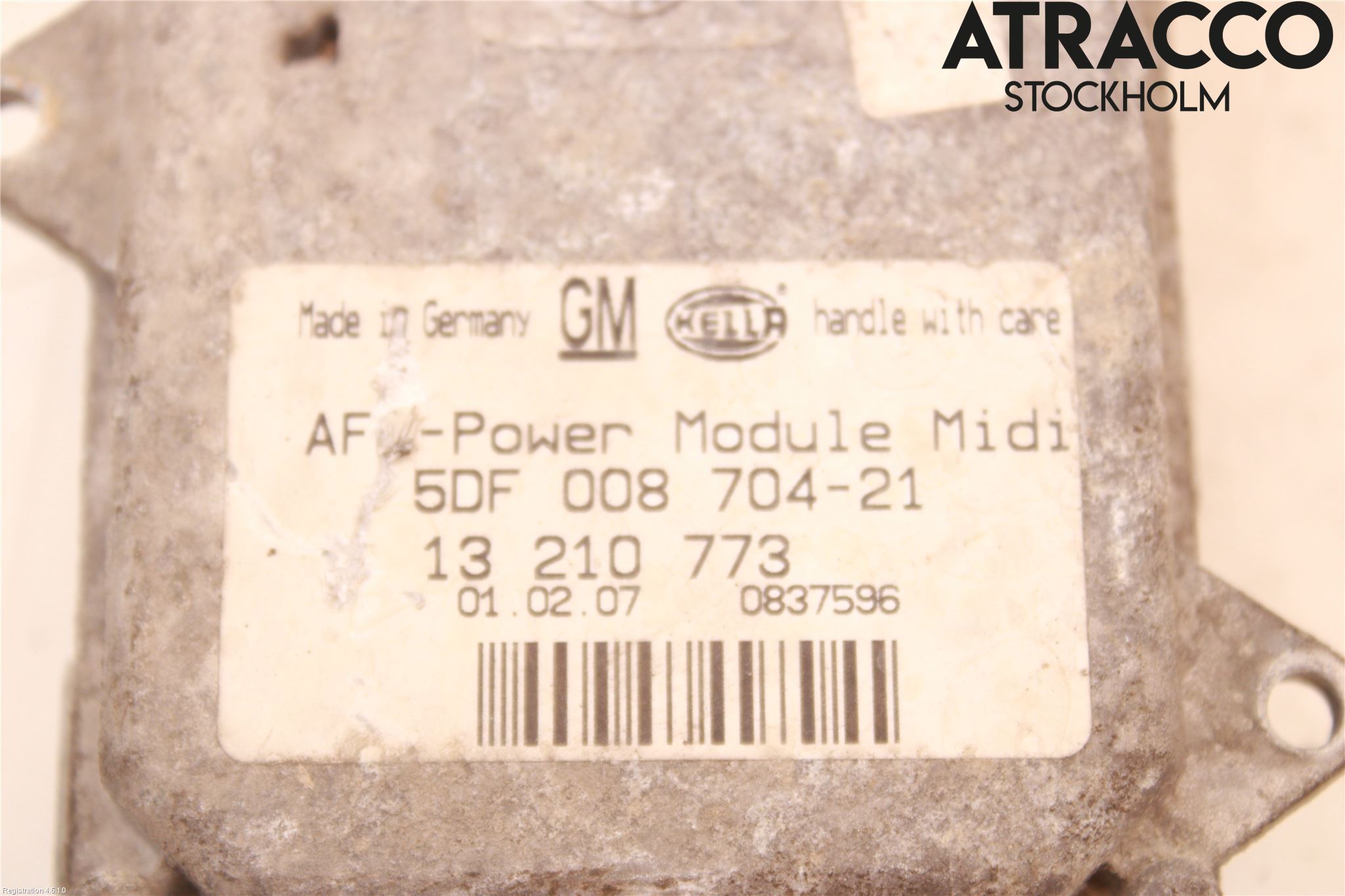 Opel ASTRA H 04-12 Styrenhet Strålkastare