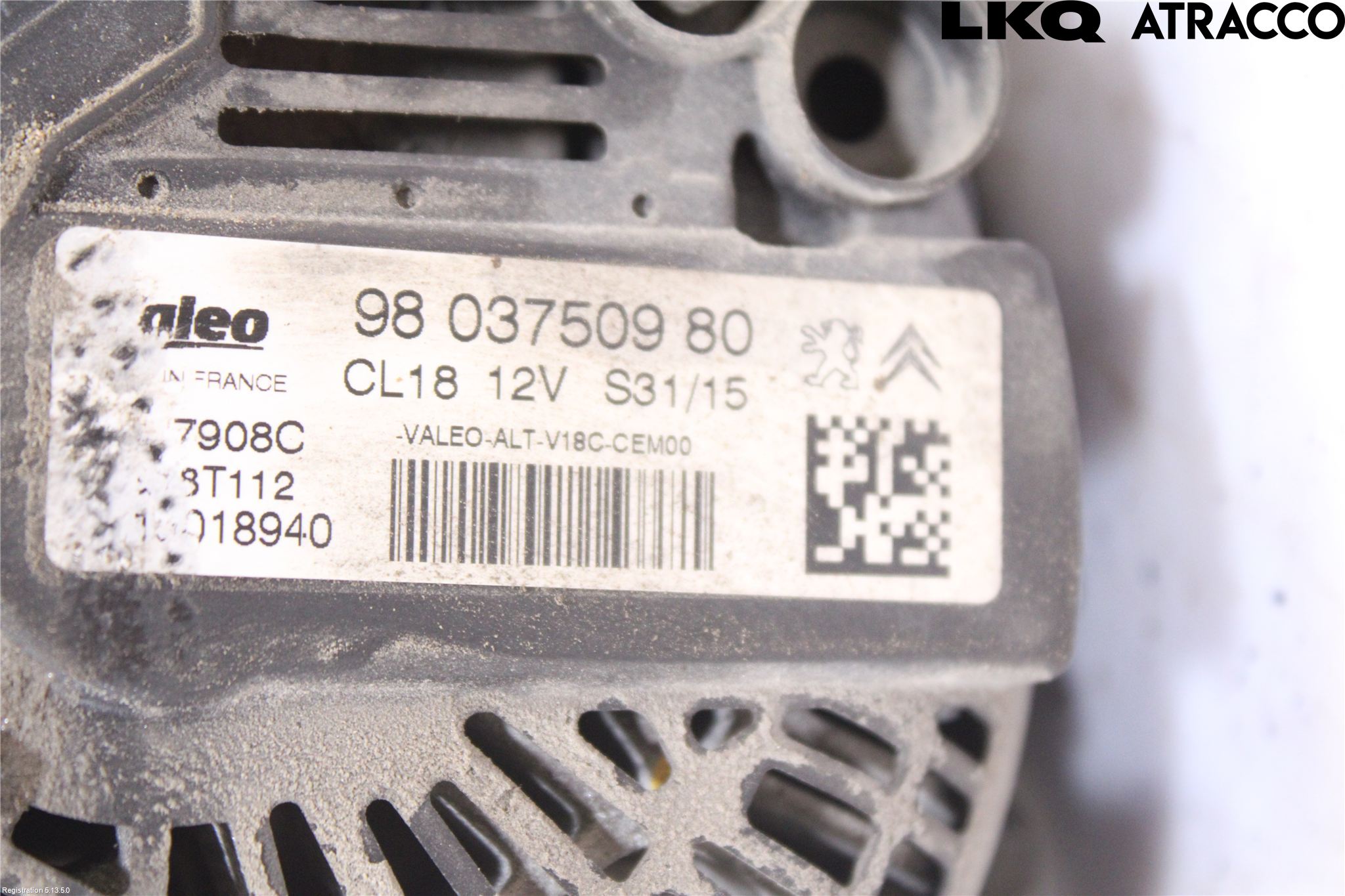 Toyota PROACE I 13-16 Generator
