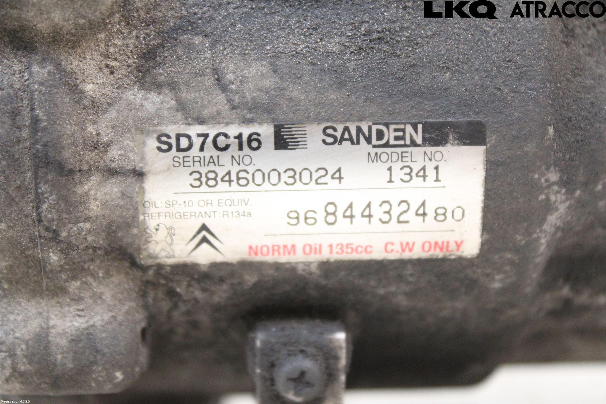 Citroen C4 GRAND PICASSO 07-13 Ac Kompressor