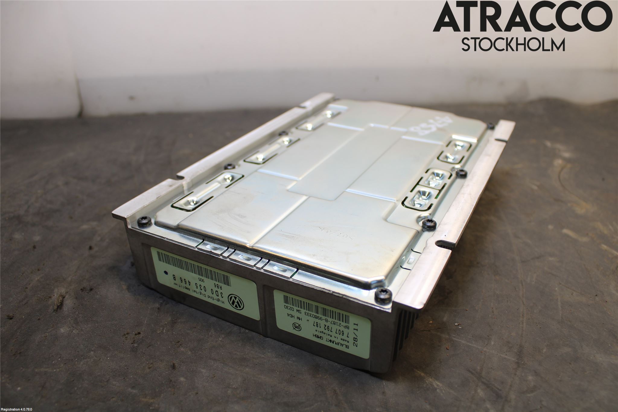 Volkswagen VW PHAETON Radio-Stereo Förstärkare