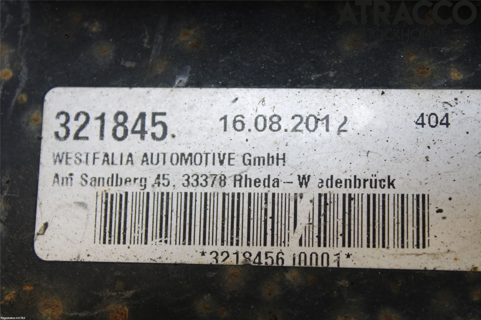 Volkswagen VW AMAROK 2H 10-22 Dragkrok