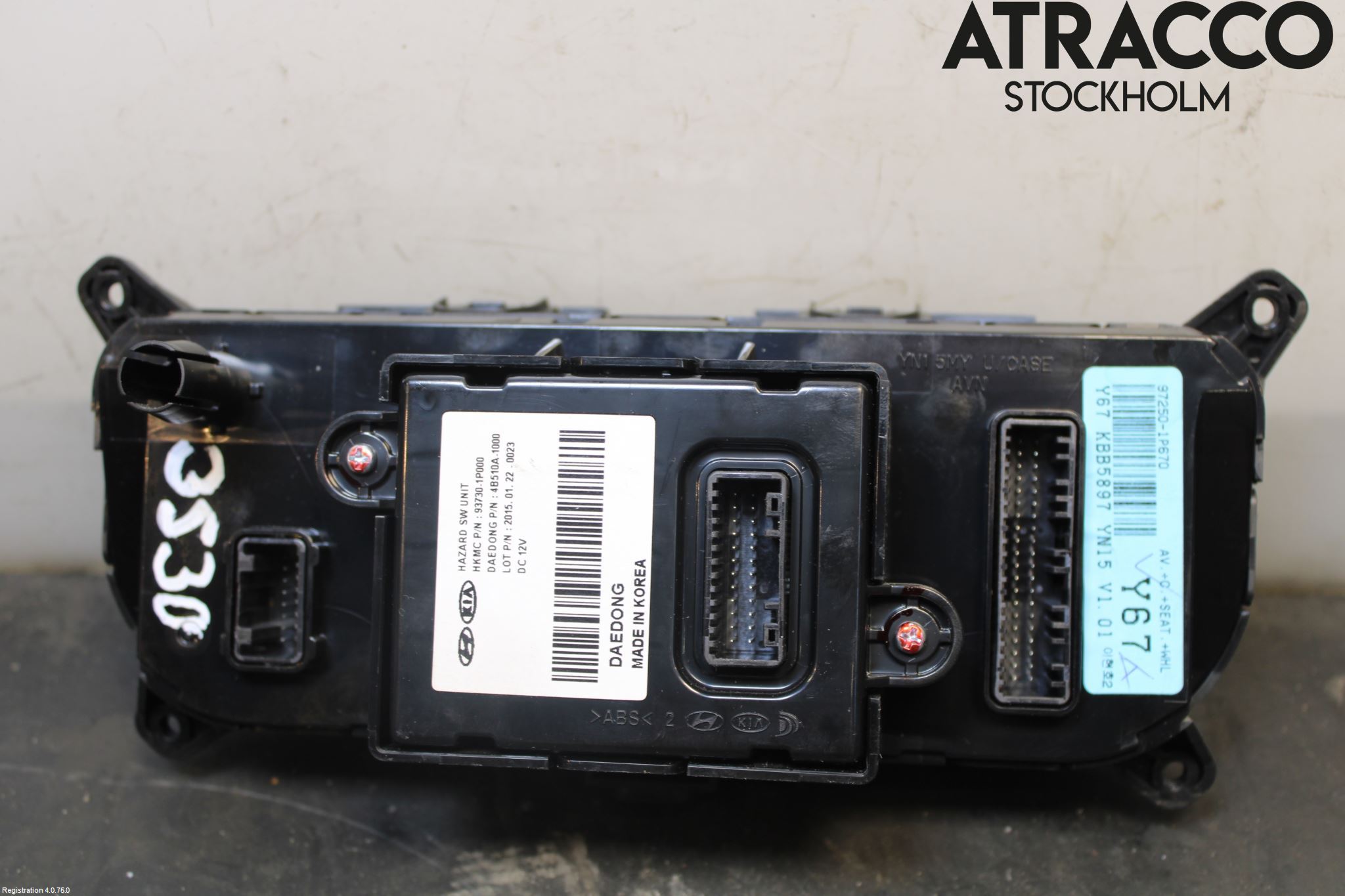 Kia VENGA 10-19 Ac Styrenhet Ac Manöveren