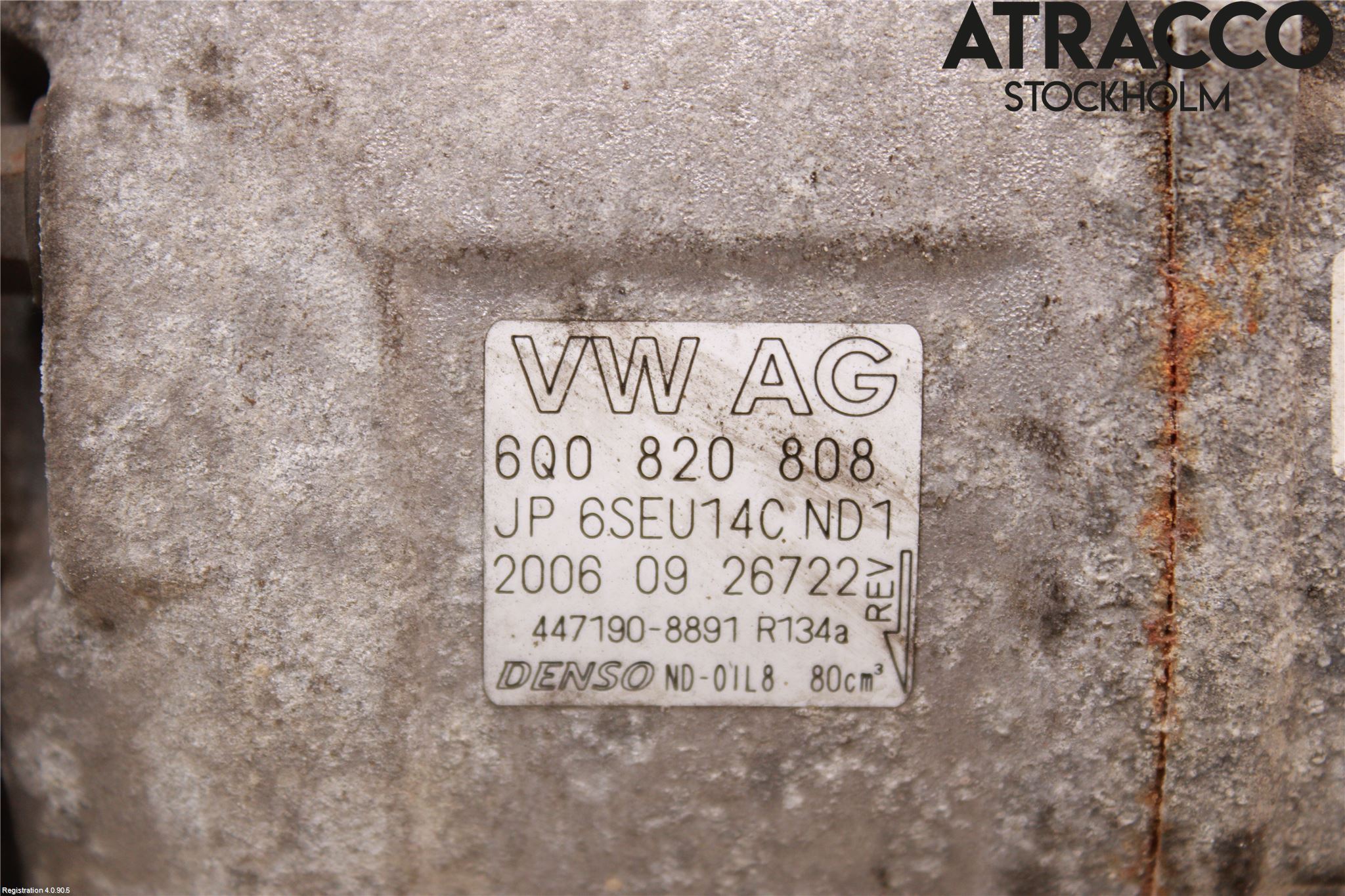 Volkswagen VW POLO 05-09 Ac Kompressor