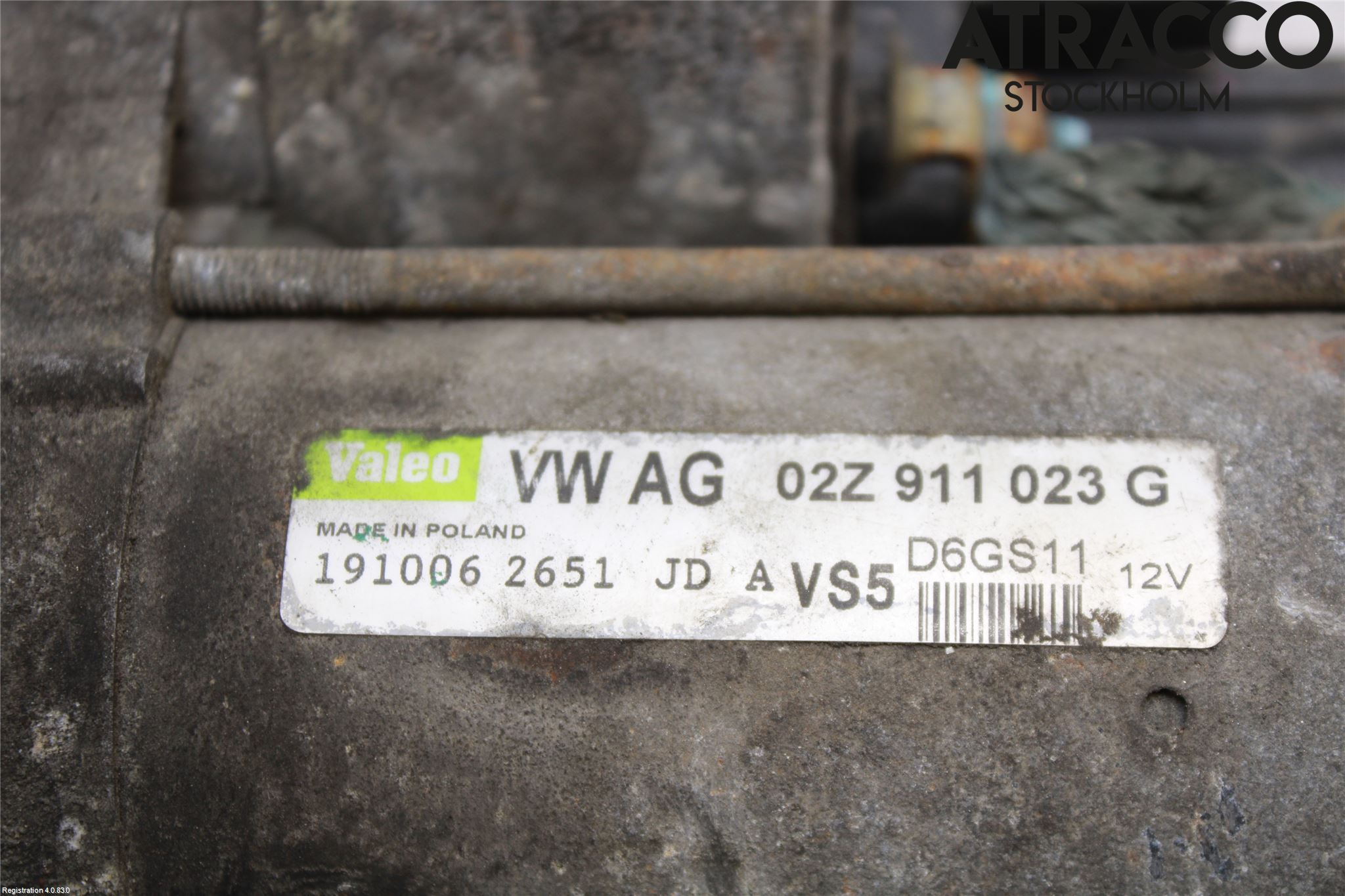 Volkswagen VW PASSAT 05-11 Startmotor