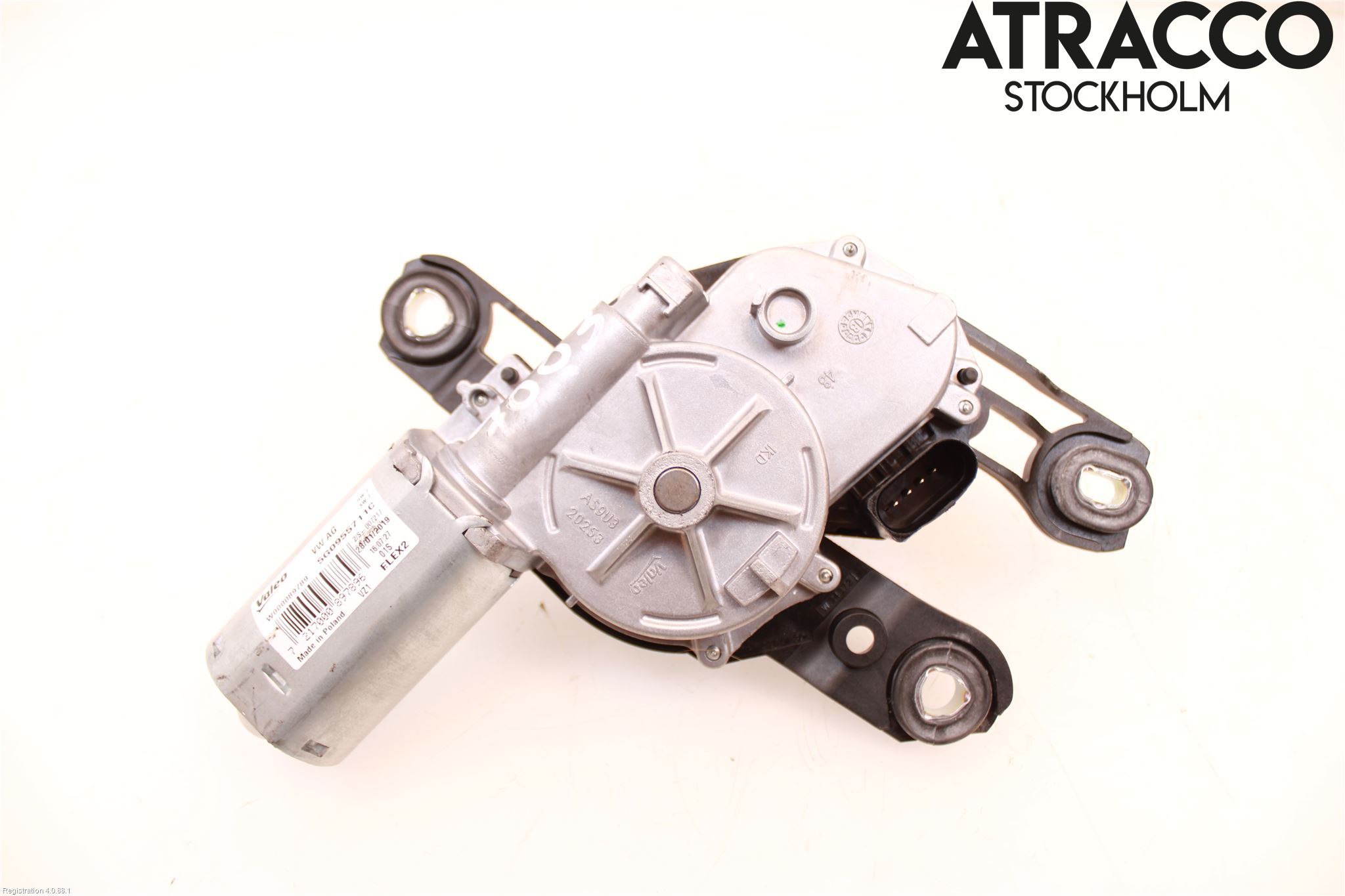 Volkswagen VW PASSAT 15-19 Torkarmotor Baklucka