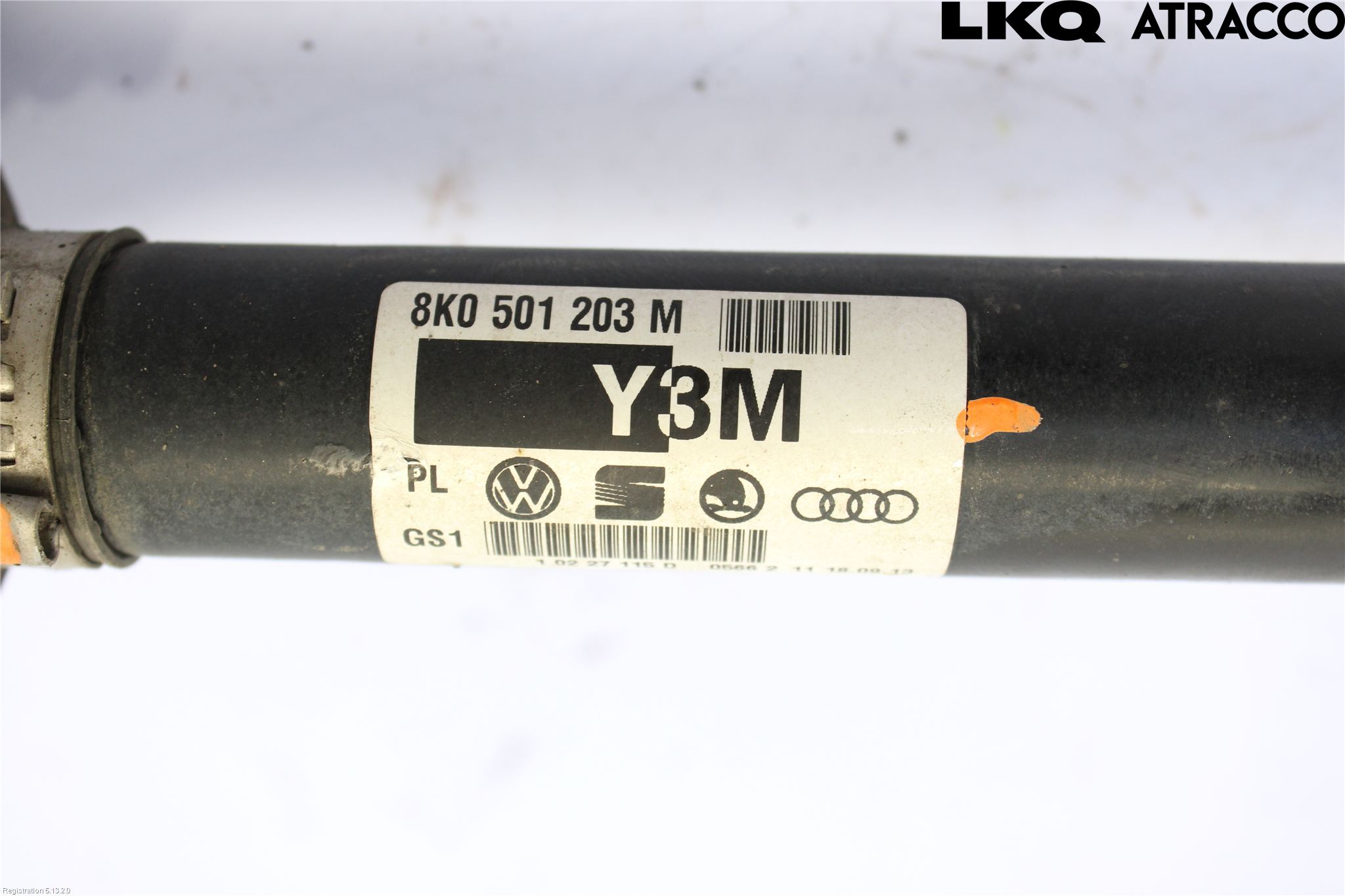 Audi A4 12-15 Drivaxel Bak Vänster