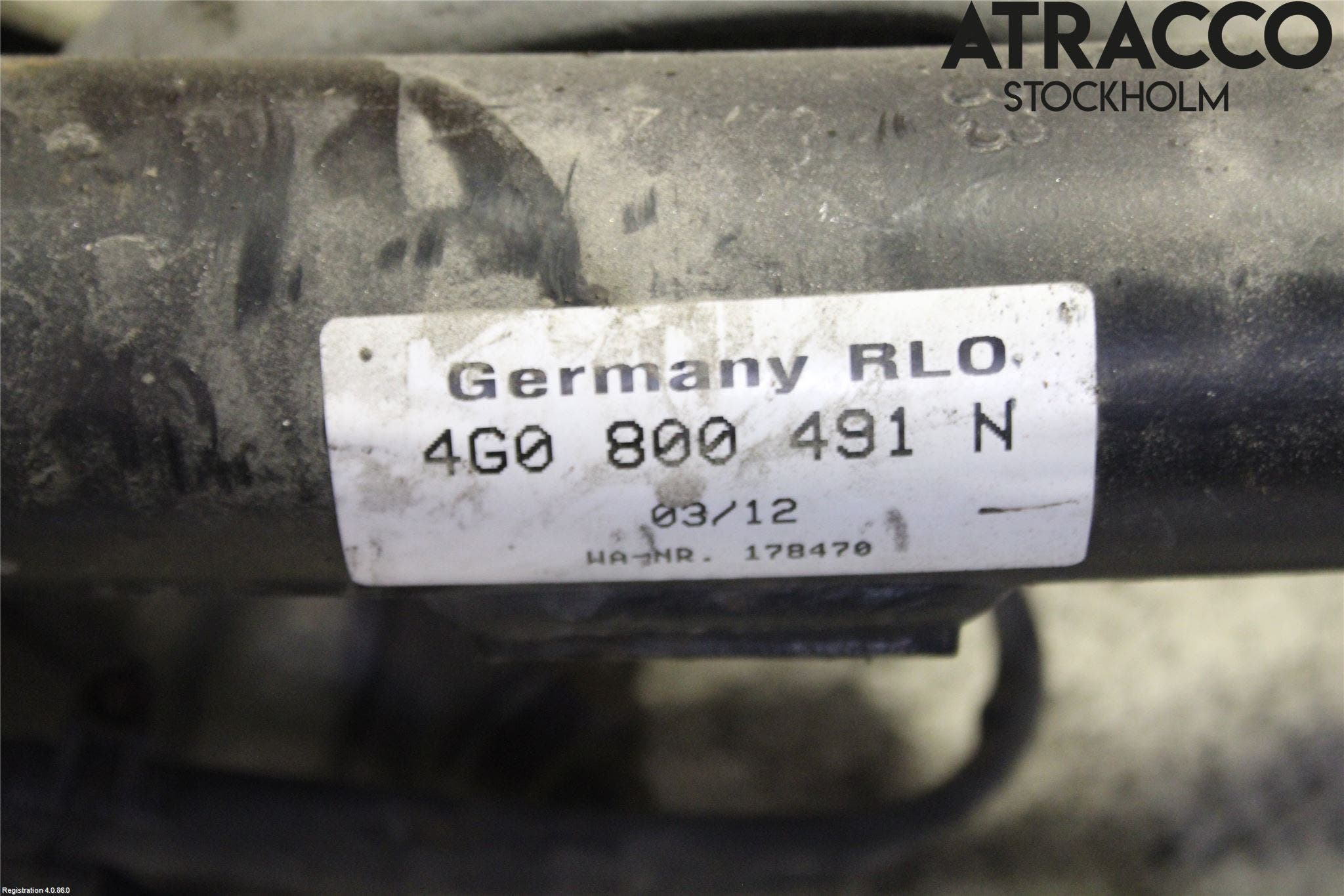 Audi A7/S7 4G 11-17 Dragkrok