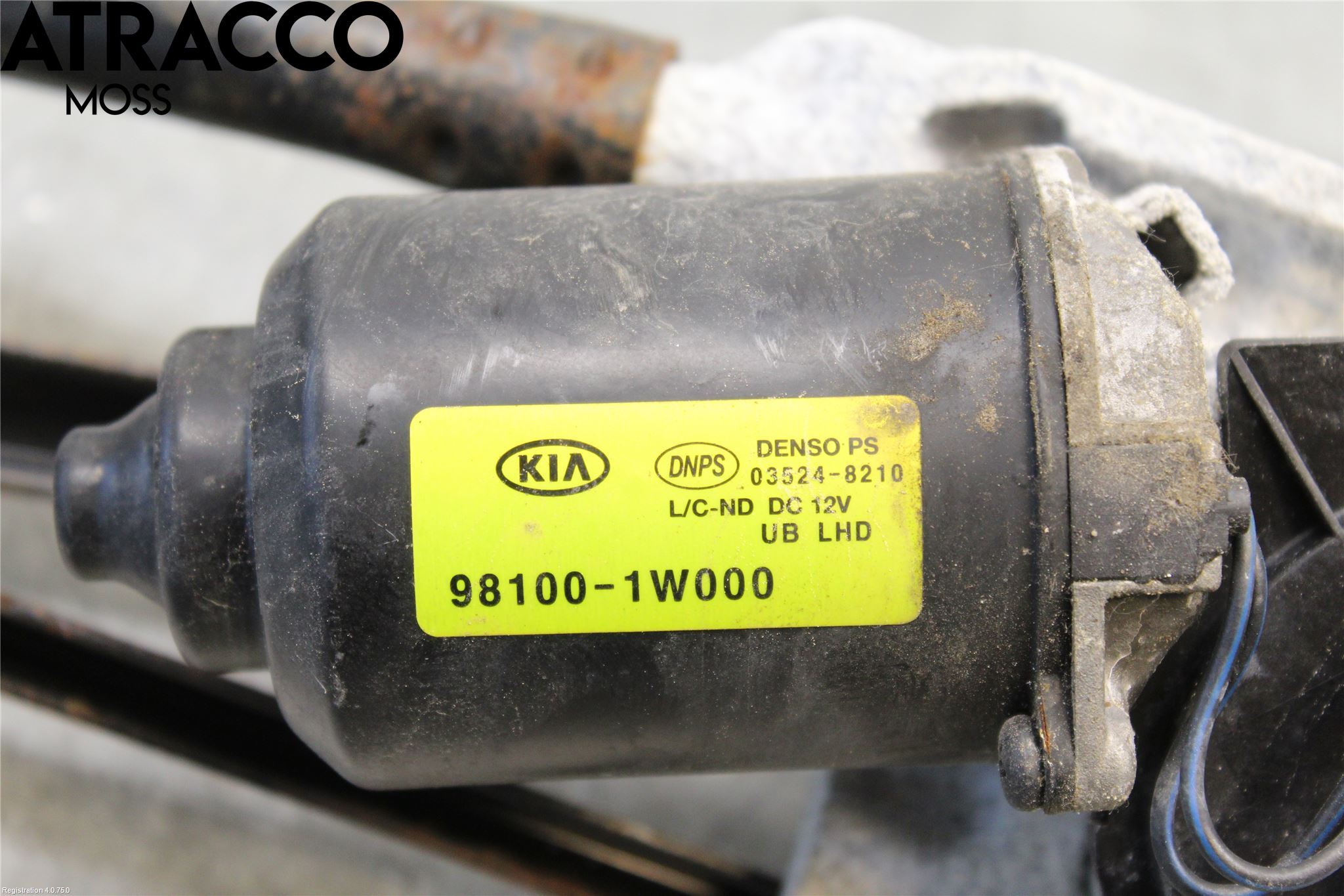 Kia RIO 12-16 Torkarmotor Vindruta