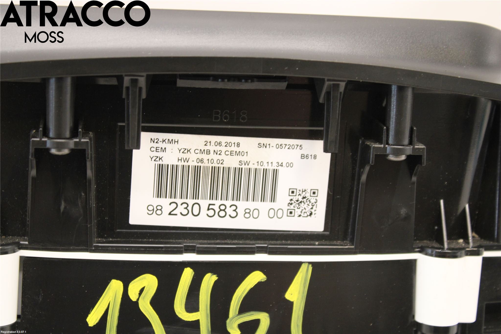 Citroen C3 AIRCROSS 18-23 Instrument Komb