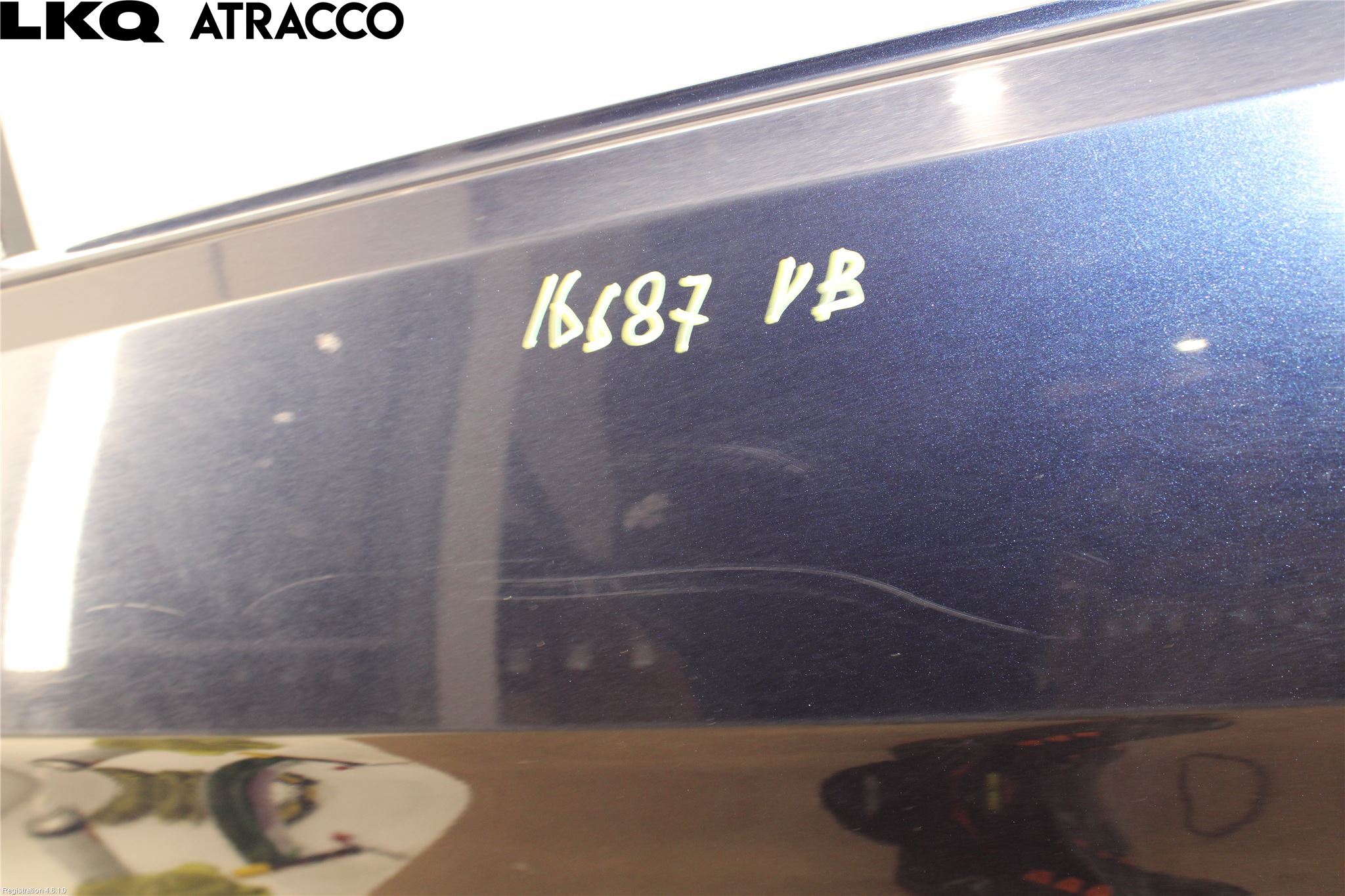 Volkswagen VW GOLF / E-GOLF VII 13-20 Dörr Bak Vänster