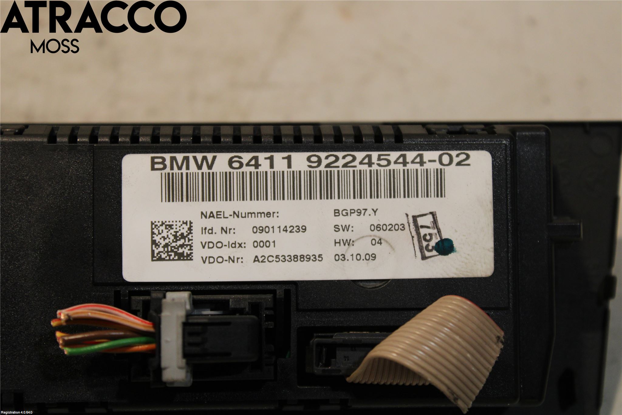 BMW X1 E84 10-15 Ac Styrenhet Ac Manöveren
