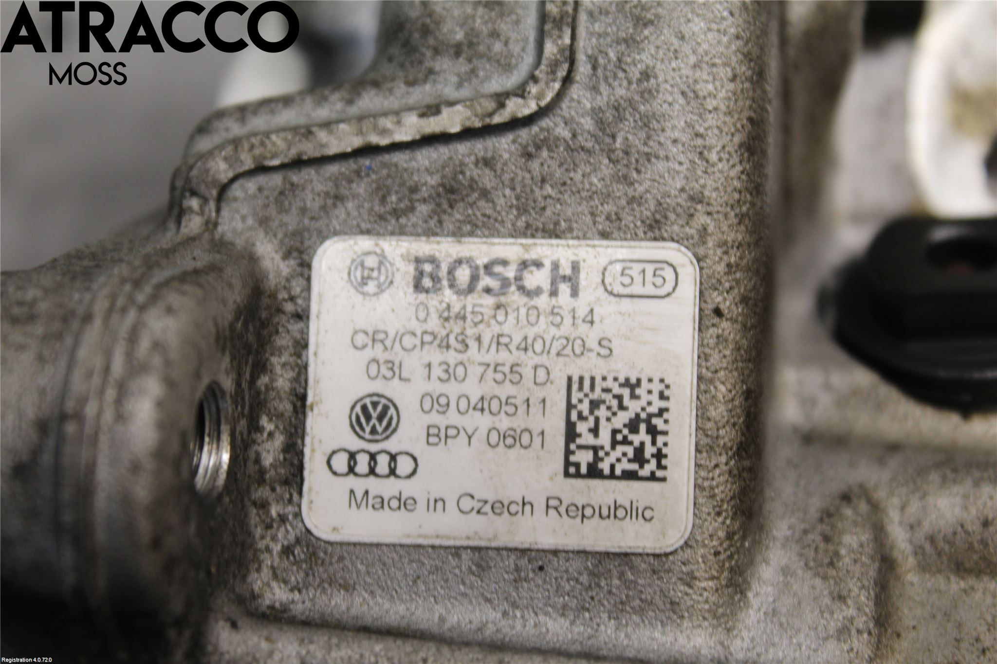 Volkswagen VW GOLF VI 09-13 Bränsle Insppump Diesel