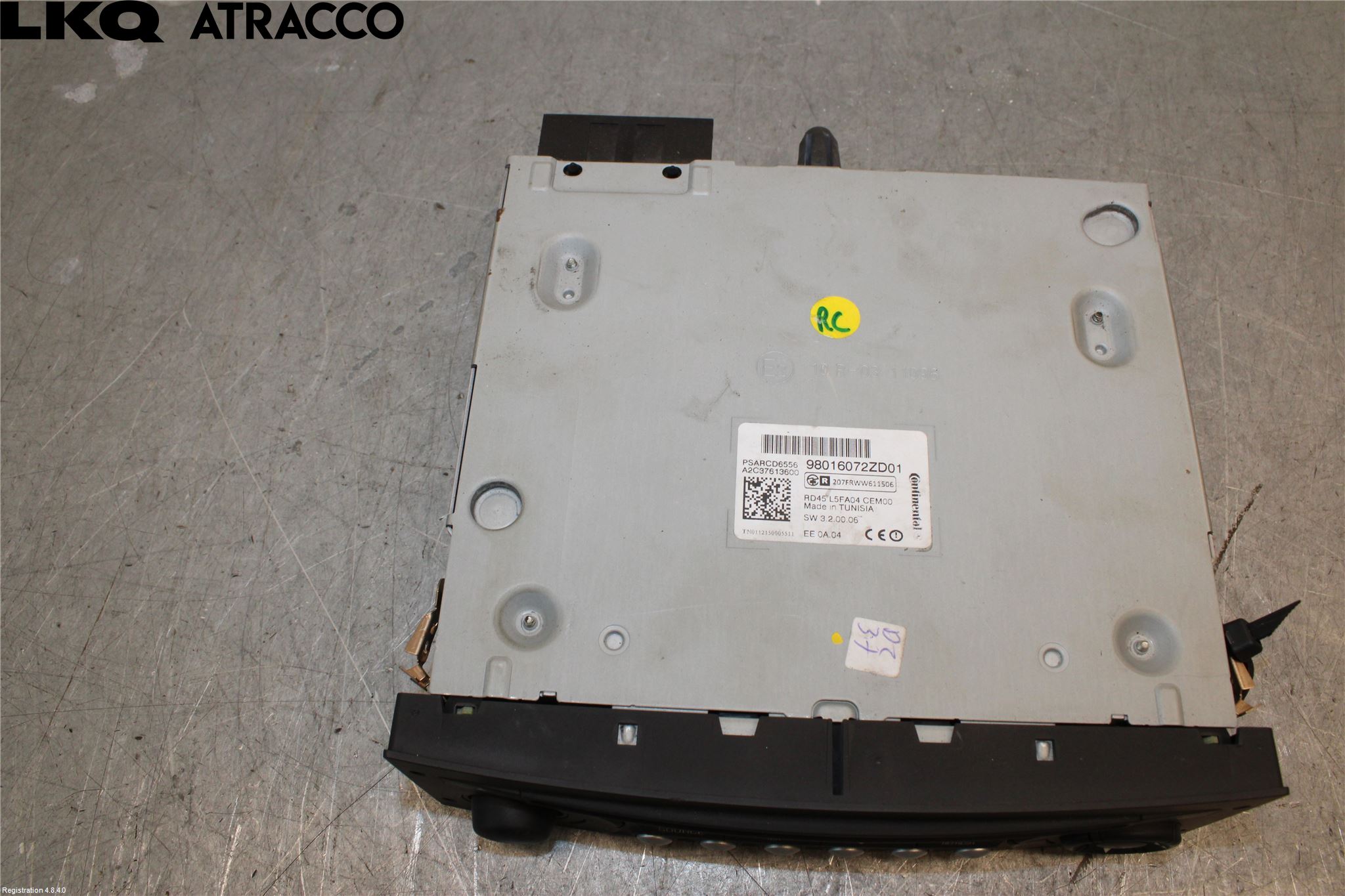 Citroen C5 08-17 Cd Radio - Multimediapanel