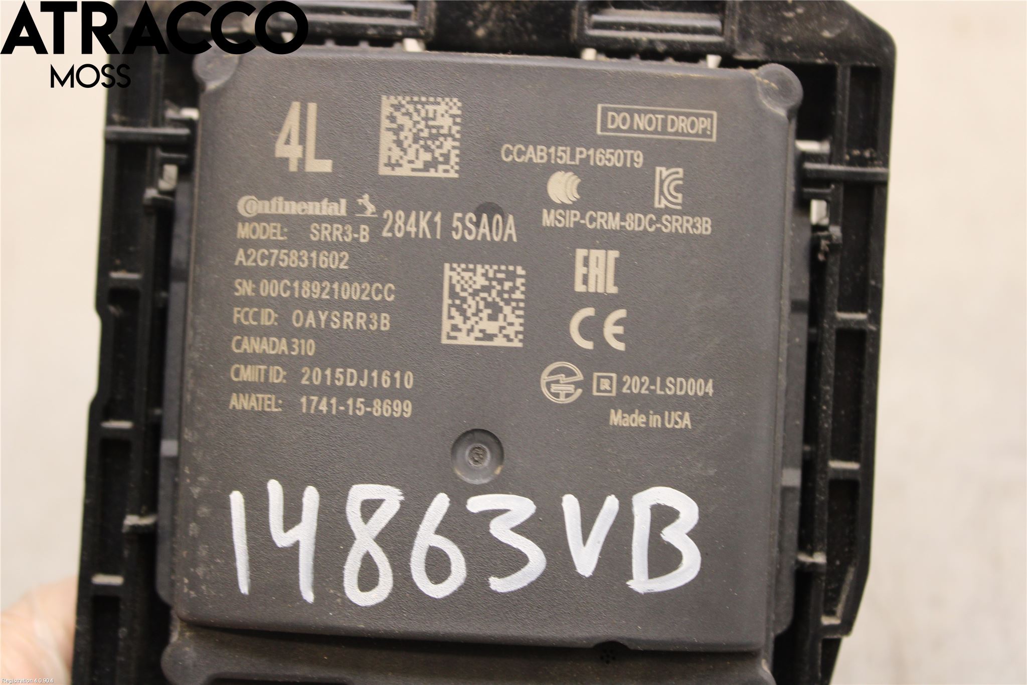 Nissan LEAF 18- Sensor Aktivt Kollisionsskydd